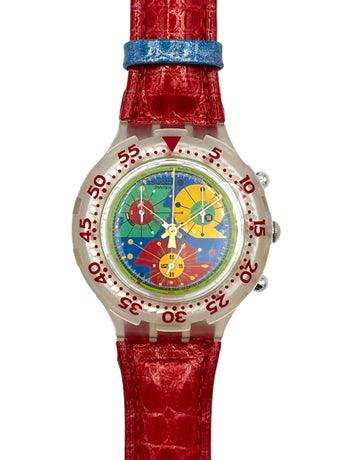 Swatch Aqua Chrono FLUOWAVE SBN105 (1996)