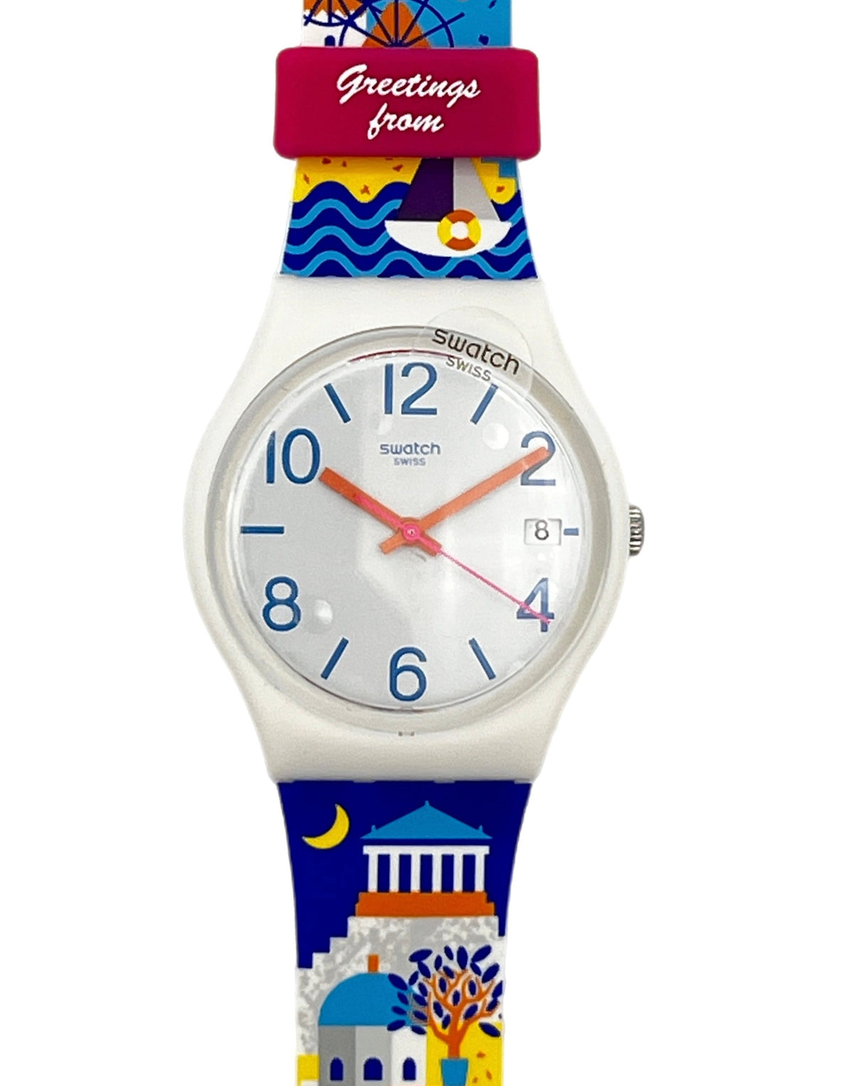 Swatch Gent IT'S ALL GREEK TO ME GW408C - Destination Special Athens (2018)