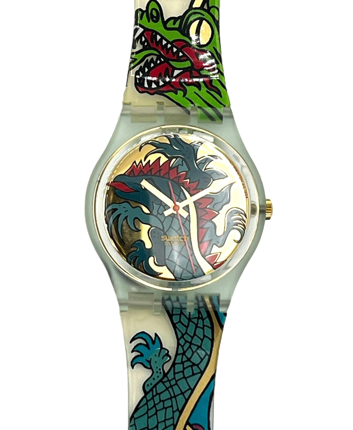 Swatch Gent 360º ROSSO SUR BLACKOUT GZ119 (1991)