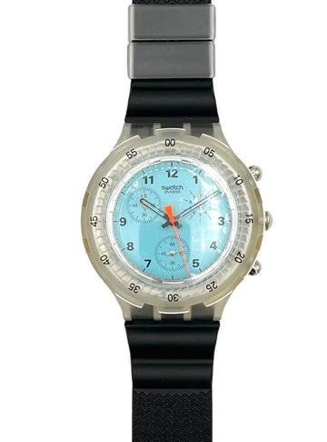 Swatch Aqua Chrono POOL SIDE SBK111 (1996)