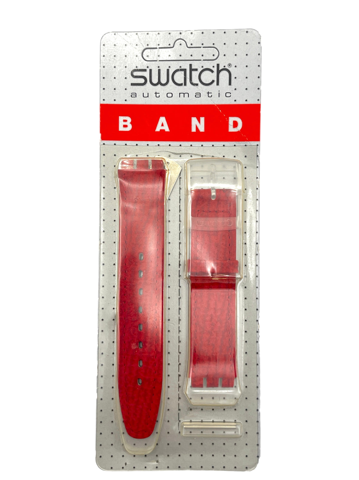 Correa de cuero naranja de repuesto Swatch de 17 mm