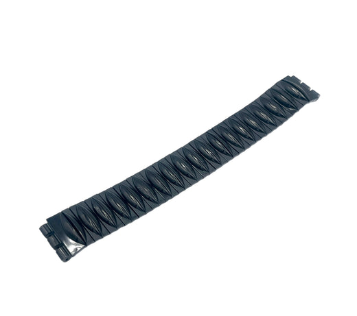 Correa de repuesto Swatch de metal flexible de 19 mm POINT BREAK ASBK106