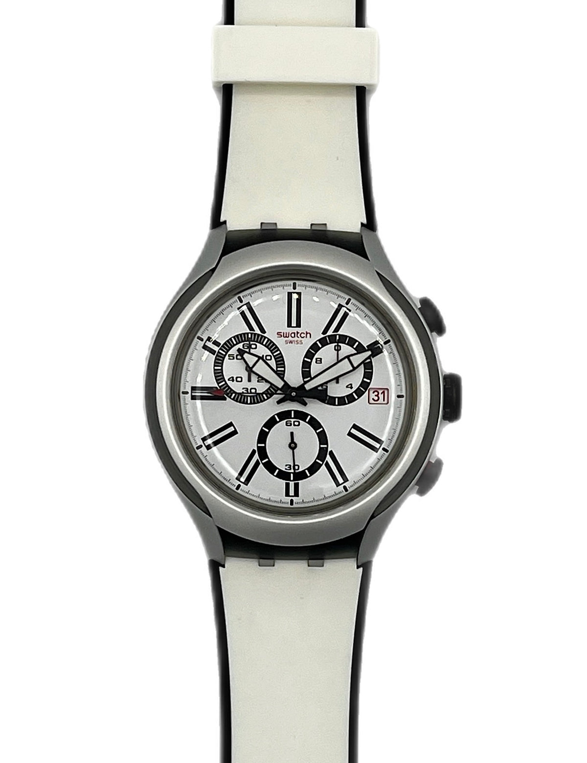 Swatch Irony XLite Chrono BLACK WHEEL YYS4005 ( 2015 )