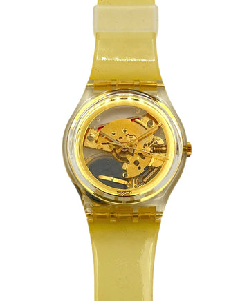 Swatch Collectors Club Edición Especial GOLDEN JELLY GZ115 (1991)