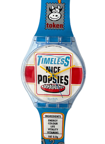 Swatch Maxi Wall Clock GOOD MORNING MGN156 (1995)