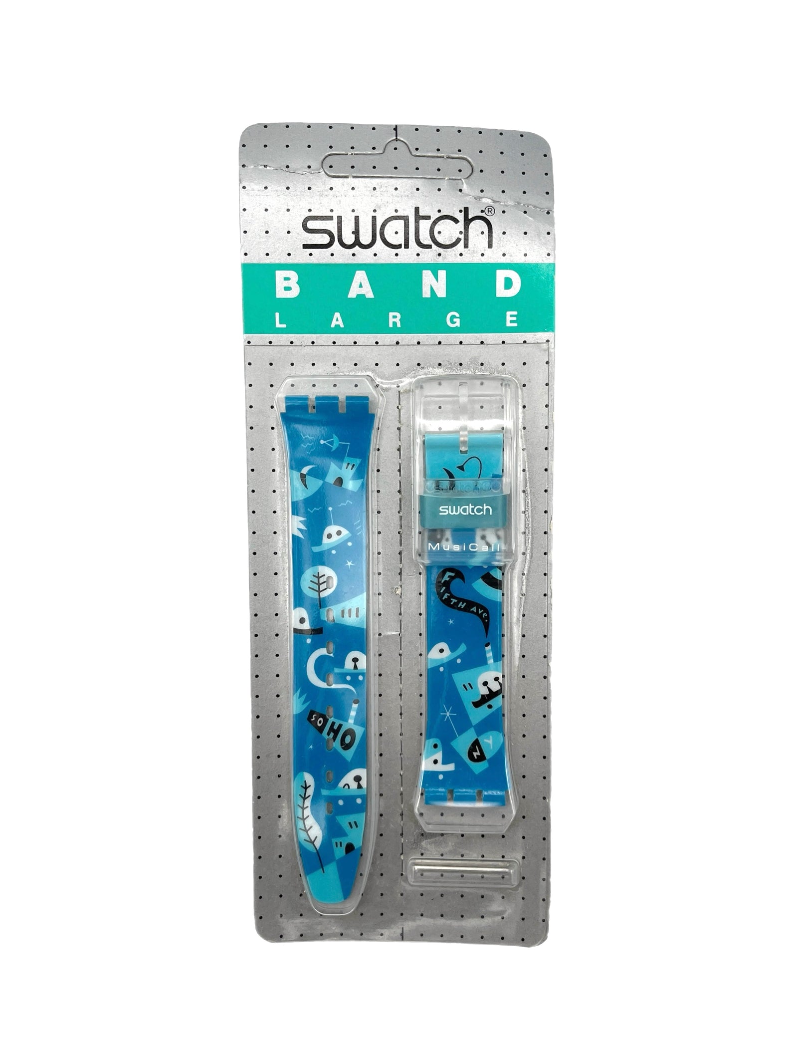 Swatch 17mm Plástico RUNNING TIME ASLK107 (1996)