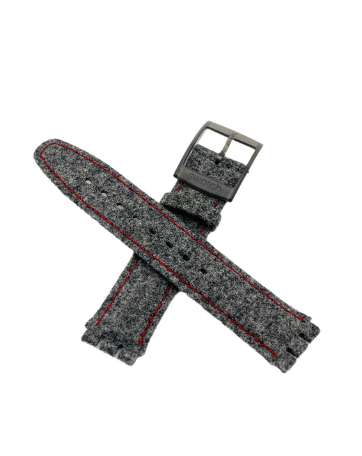 Swatch 17mm GRAUE HÜTTE ASAK400 Correa de repuesto automática (1993)