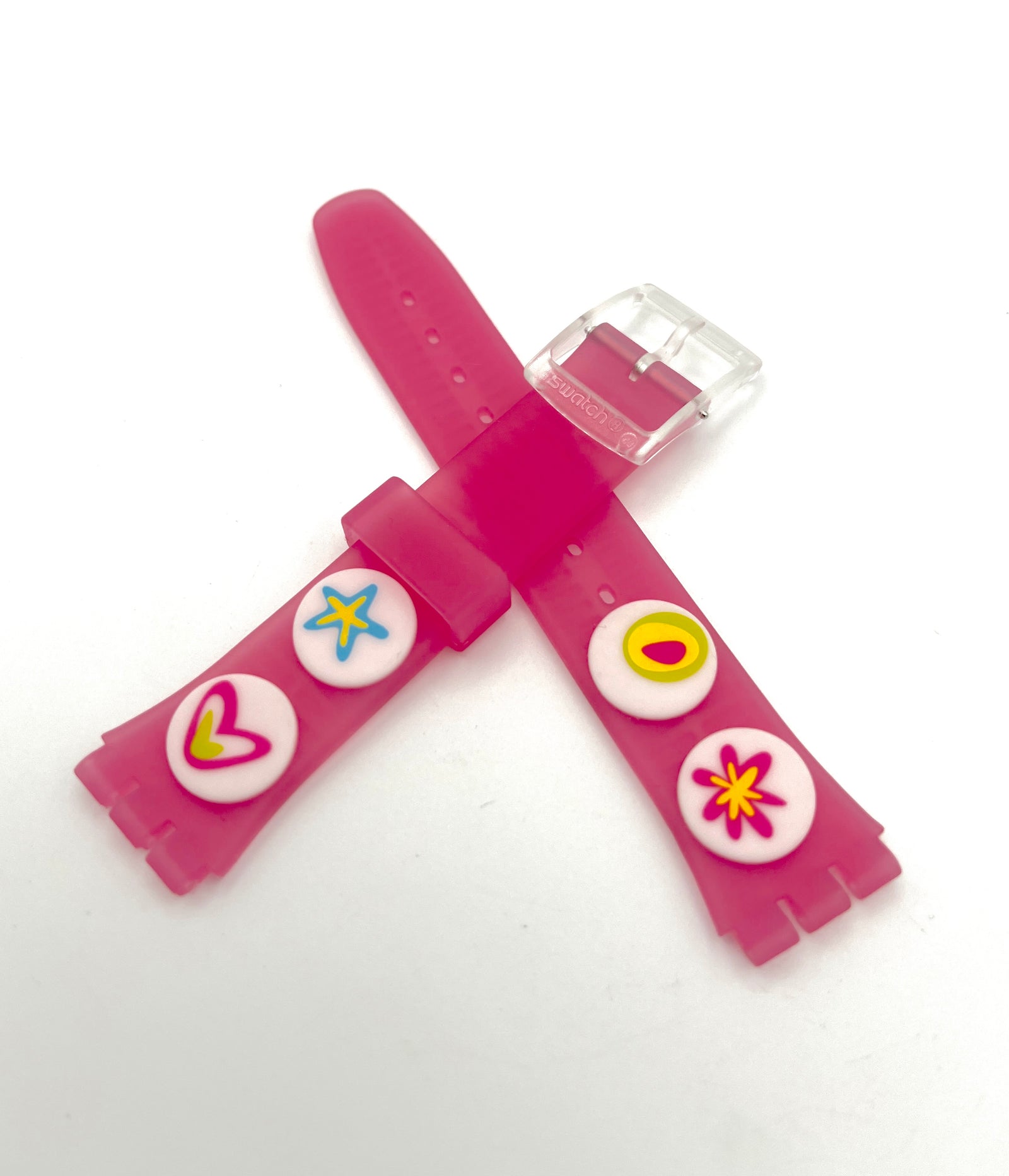 Correa de repuesto Swatch de 17 mm para Gent PINK CANDY AGE177