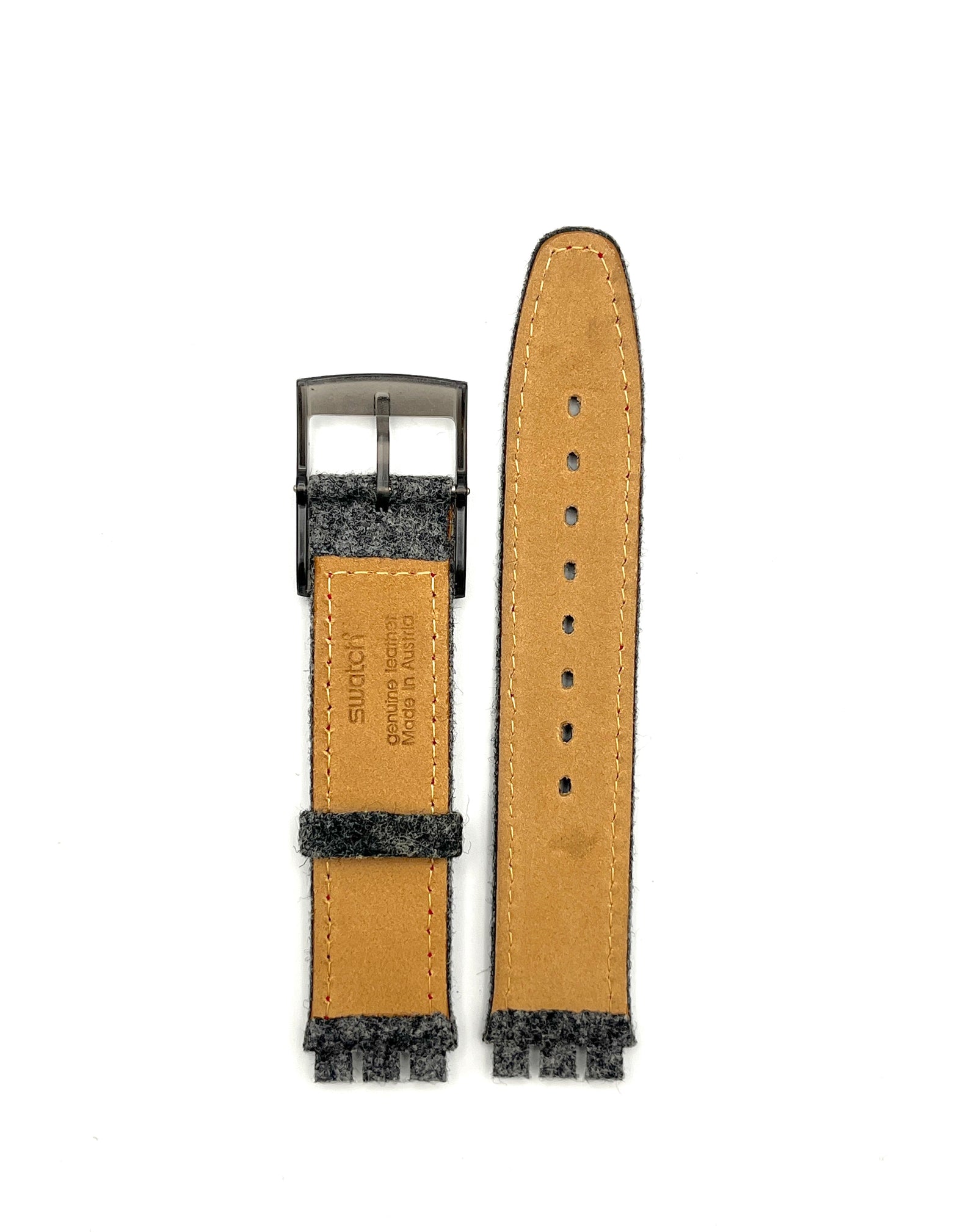 Swatch 17mm GRAUE HÜTTE ASAK400 Correa de repuesto automática (1993)