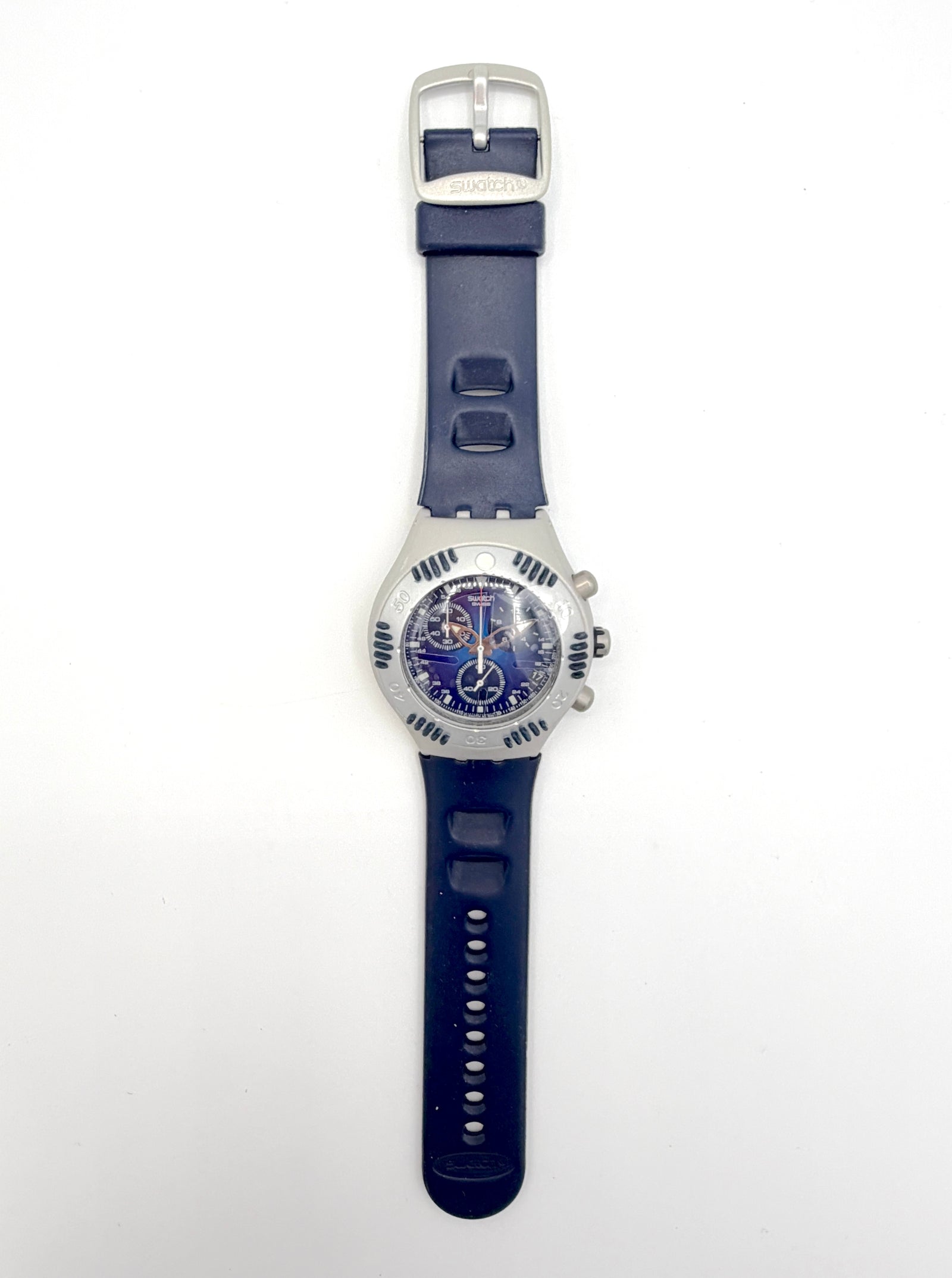 Swatch Irony Scuba 200 Chrono Sea Counter Chronometer YBZ4000 (2000)