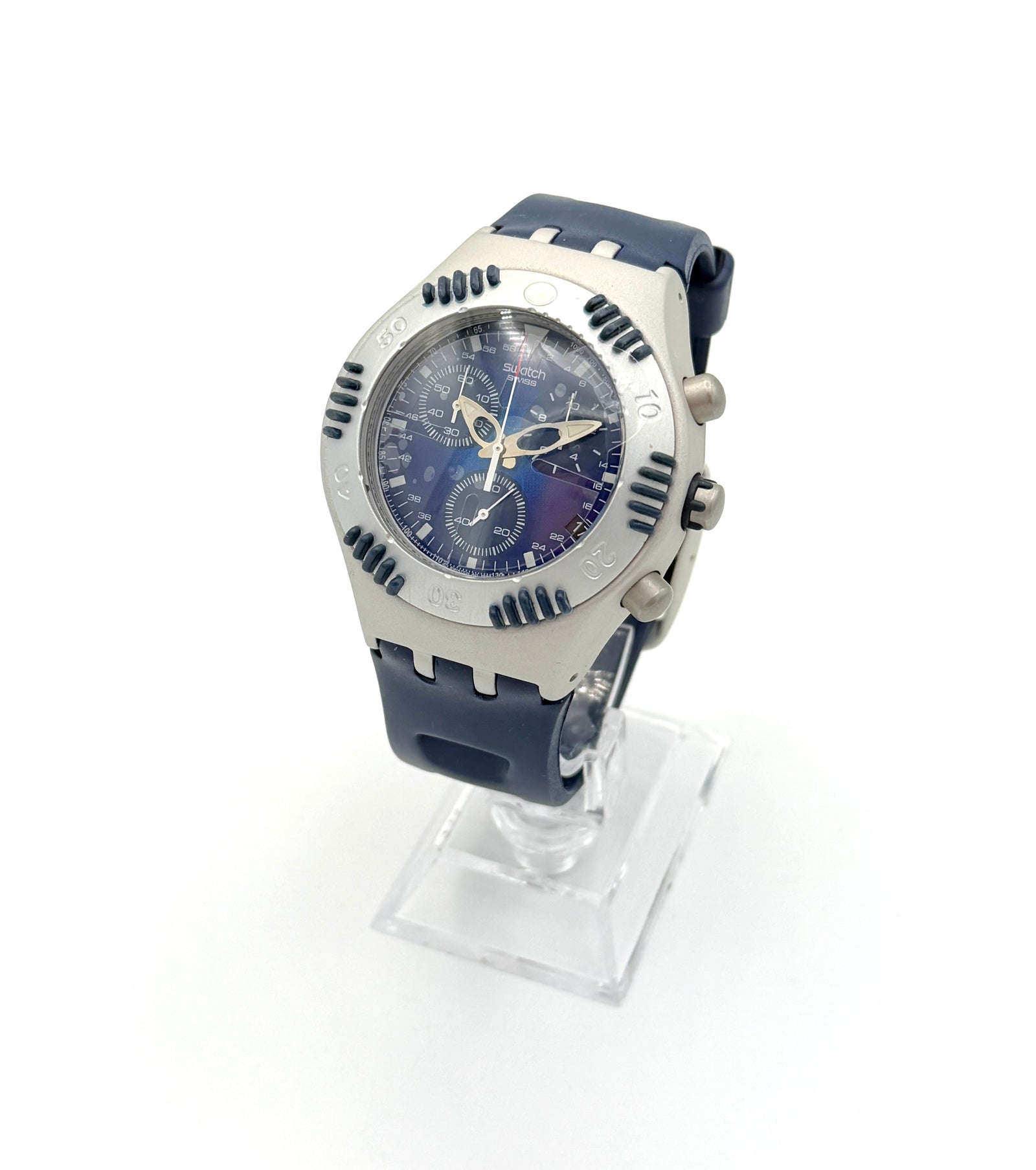 Swatch Irony Scuba 200 Chrono Sea Counter Chronometer YBZ4000 (2000)