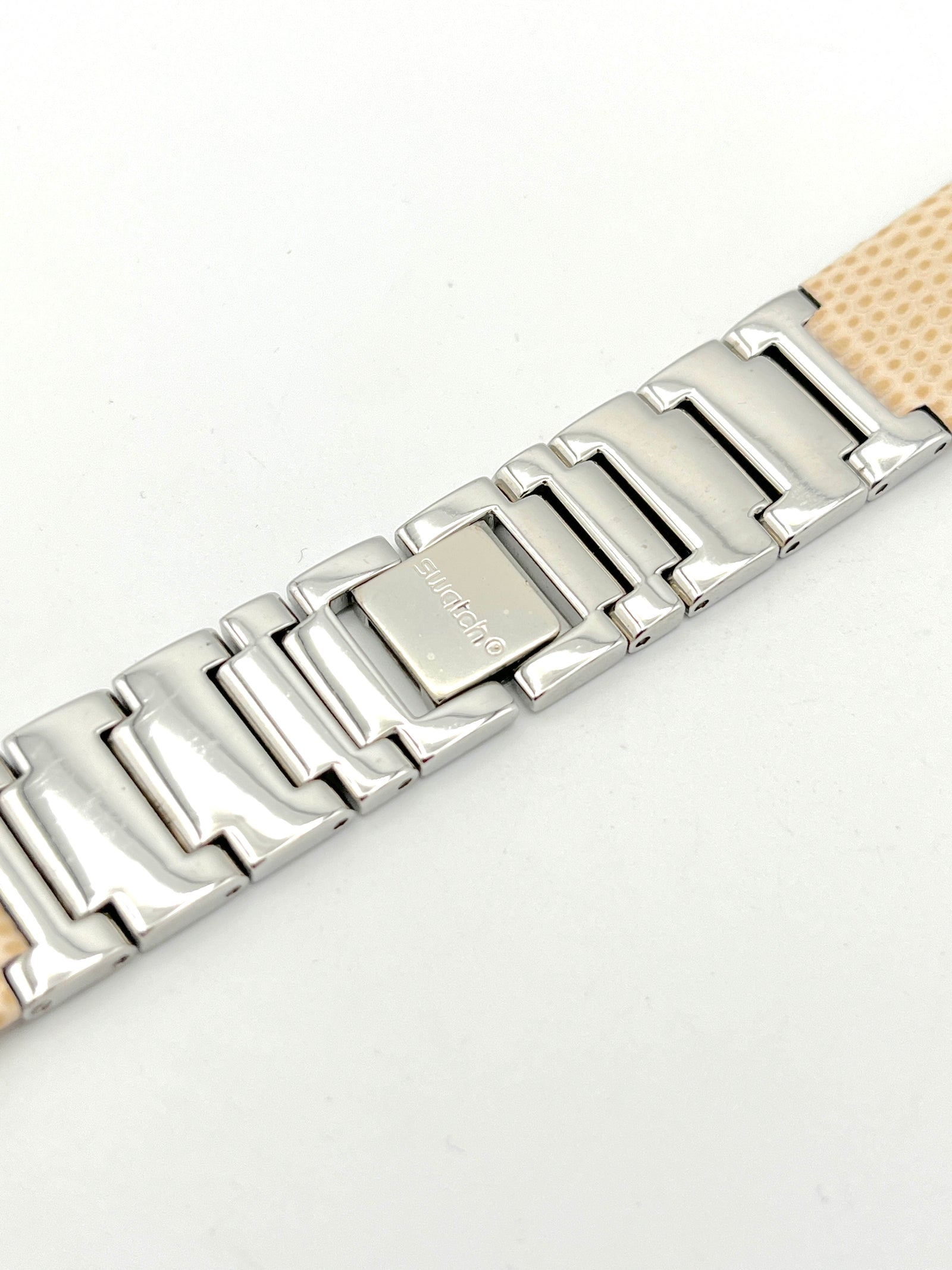 Correa de repuesto de piel Swatch Irony 17 mm OPHILIAN AYLS127G (2003)