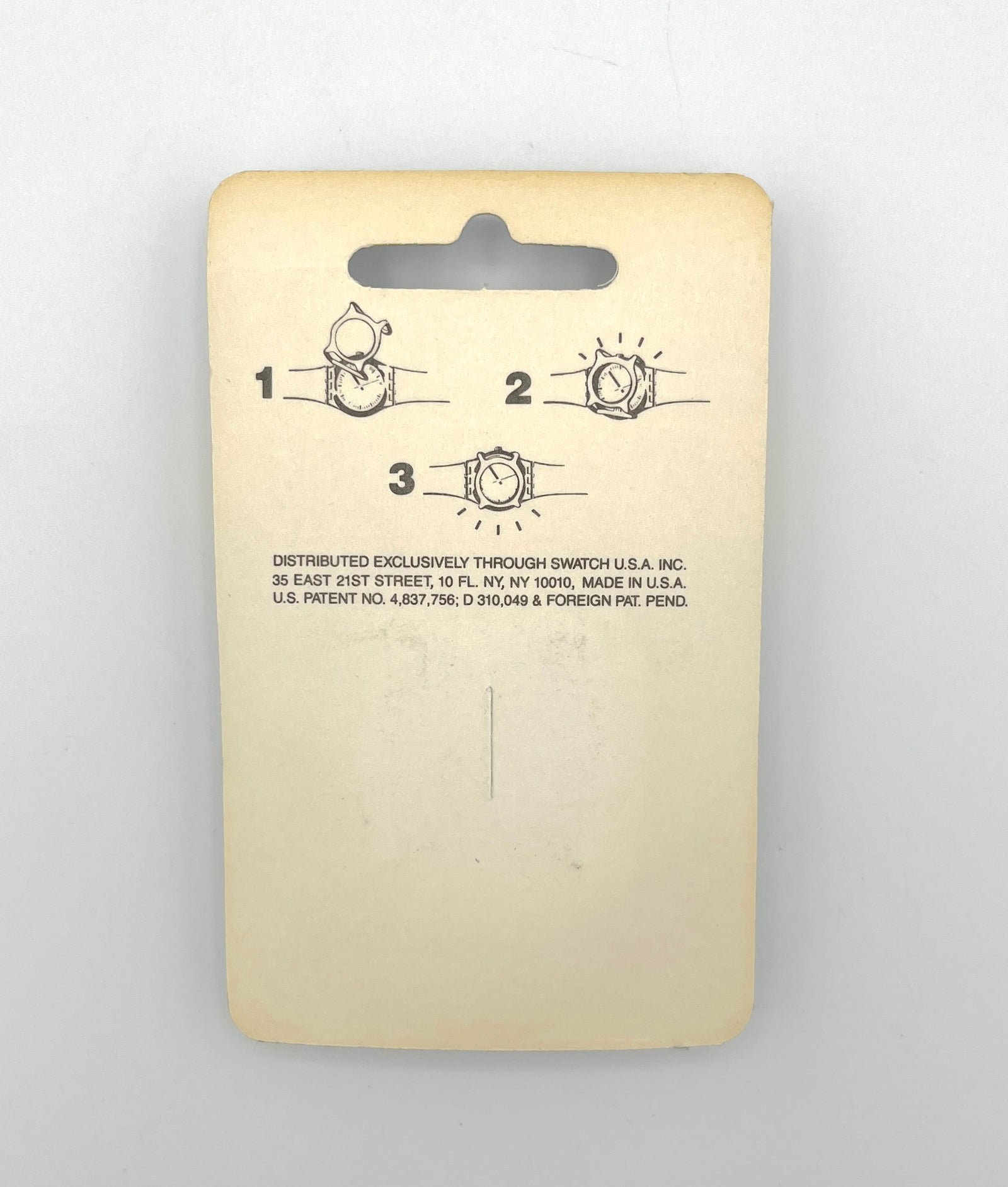 Protector Swatch DEMASIADO grande blanco para relojes de 34mm