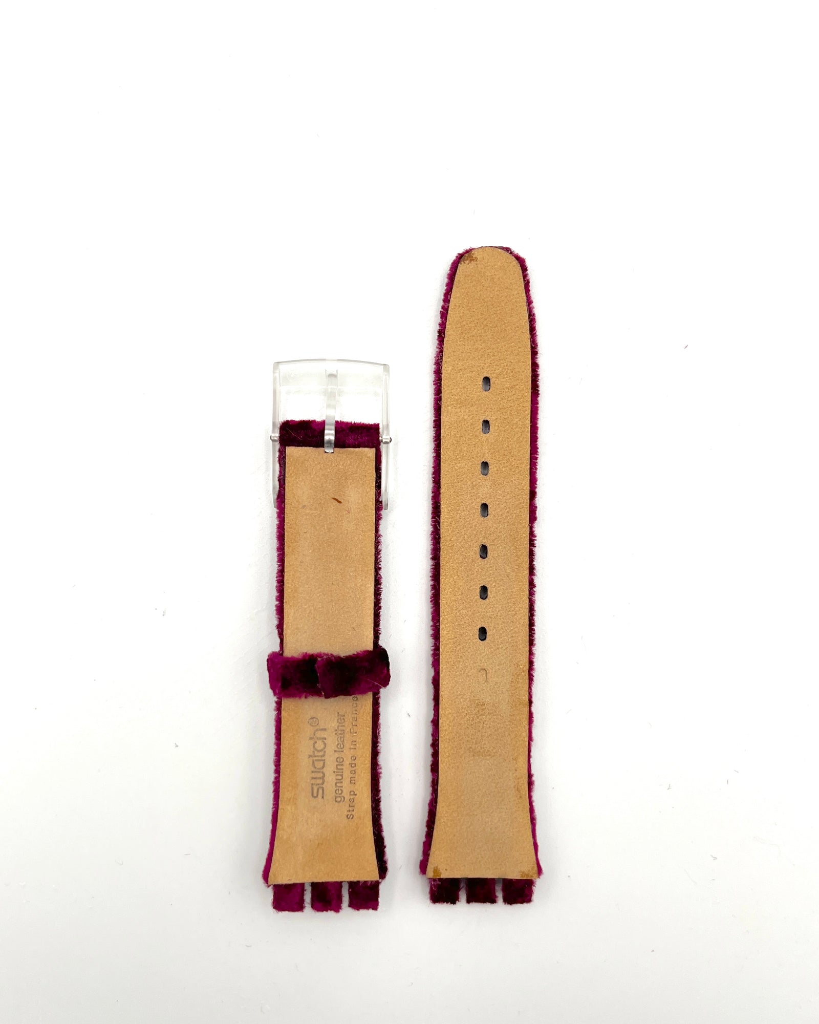 Correa de repuesto de 17 mm Swatch Gent SAINT VELOURS AGK203