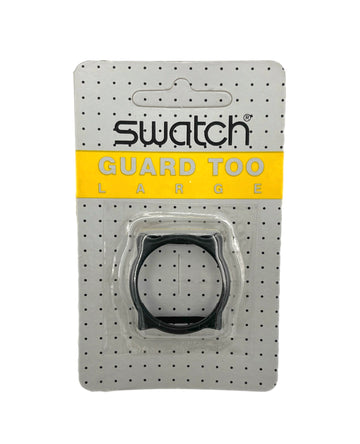 Swatch GUARD TOO Grande Negro para relojes de 34mm