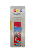 Correa de repuesto para Pop Swatch MEEOOOW APWK156 (1992)