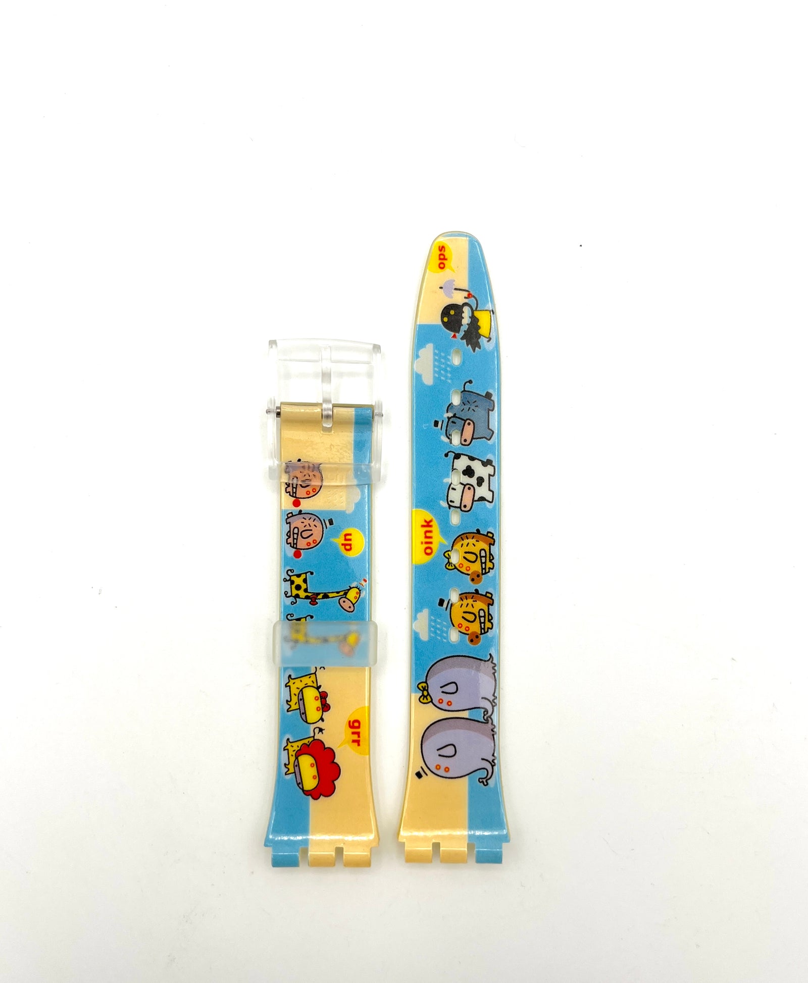 Correa de repuesto Swatch de 17 mm Gent GRR! OINK! AGK329
