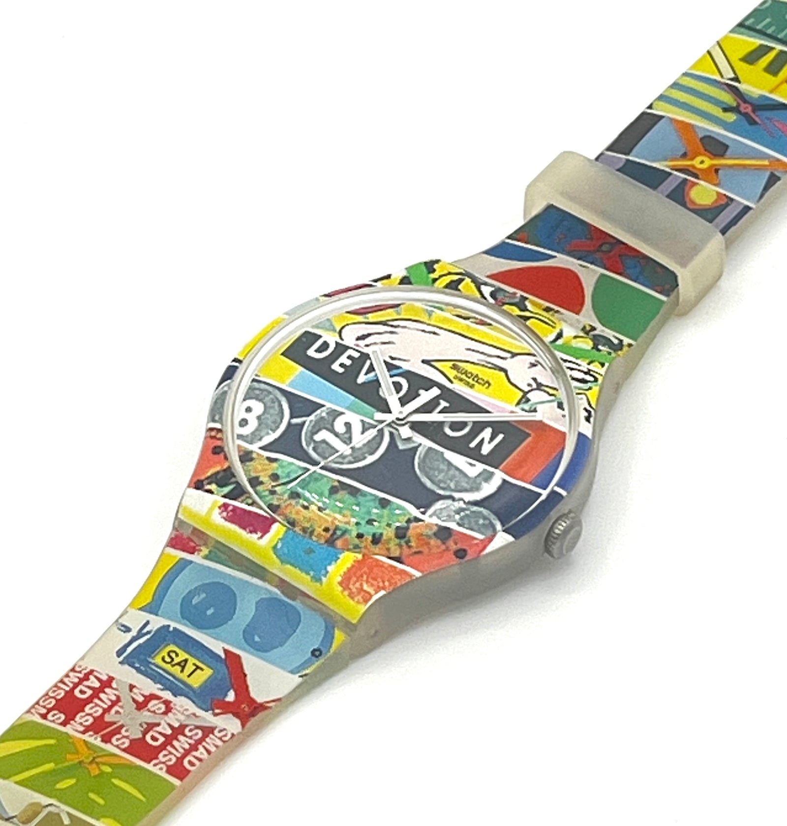 Swatch New Gent Club Special WHITE LOOP SUOZ170 (2014)