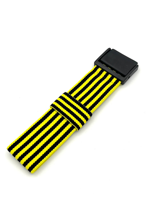 Correa de repuesto Pop Swatch CEBRA AMARILLA APWBK112 (1989)