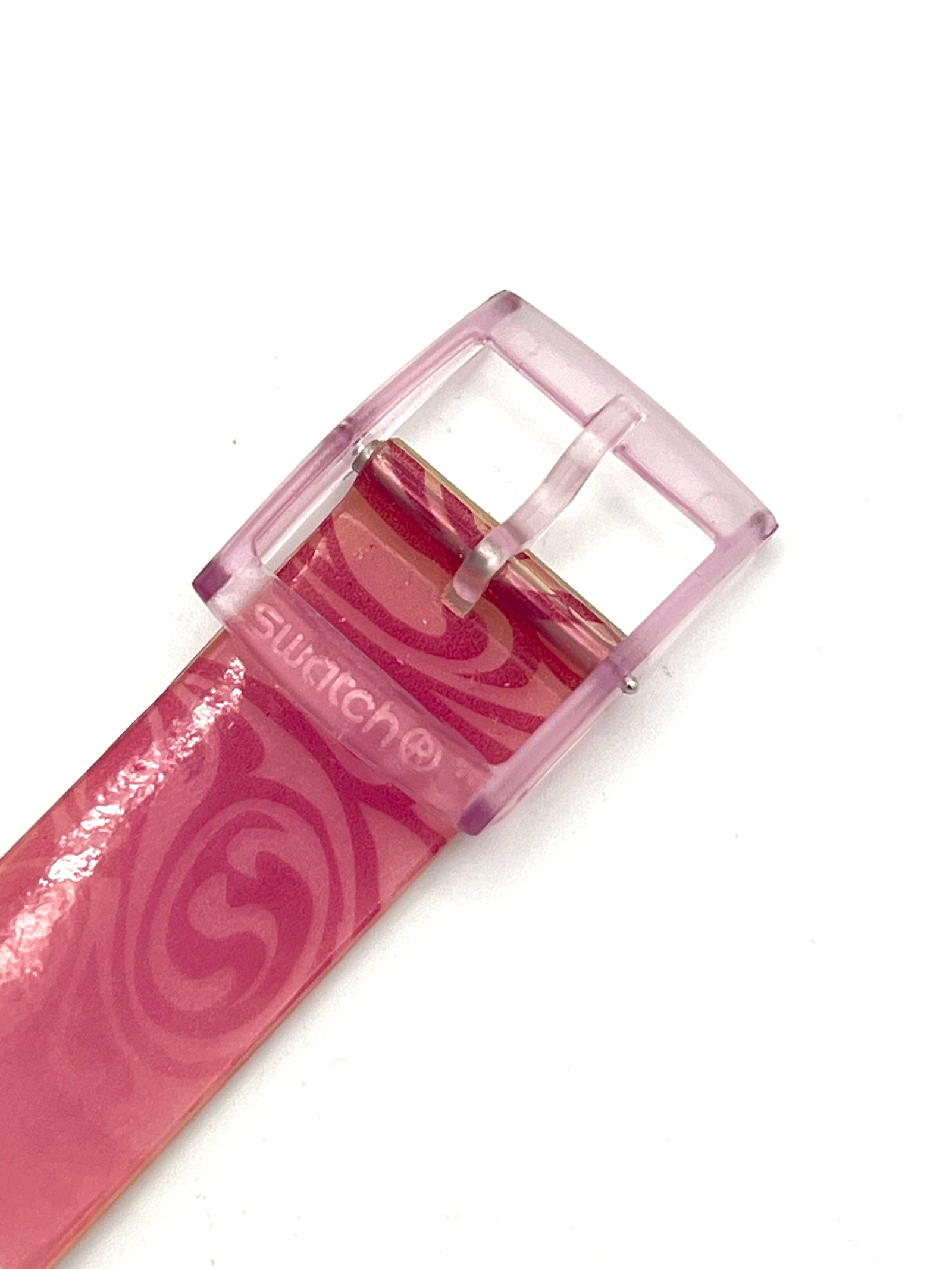 Correa de repuesto Swatch de 17 mm Gent ROSA ALOHA AGP124 (2004)