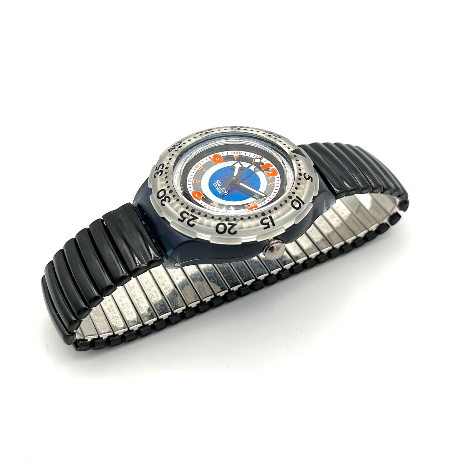 Swatch Scuba 200 BLACK GONDOLA SDM100 (1994)