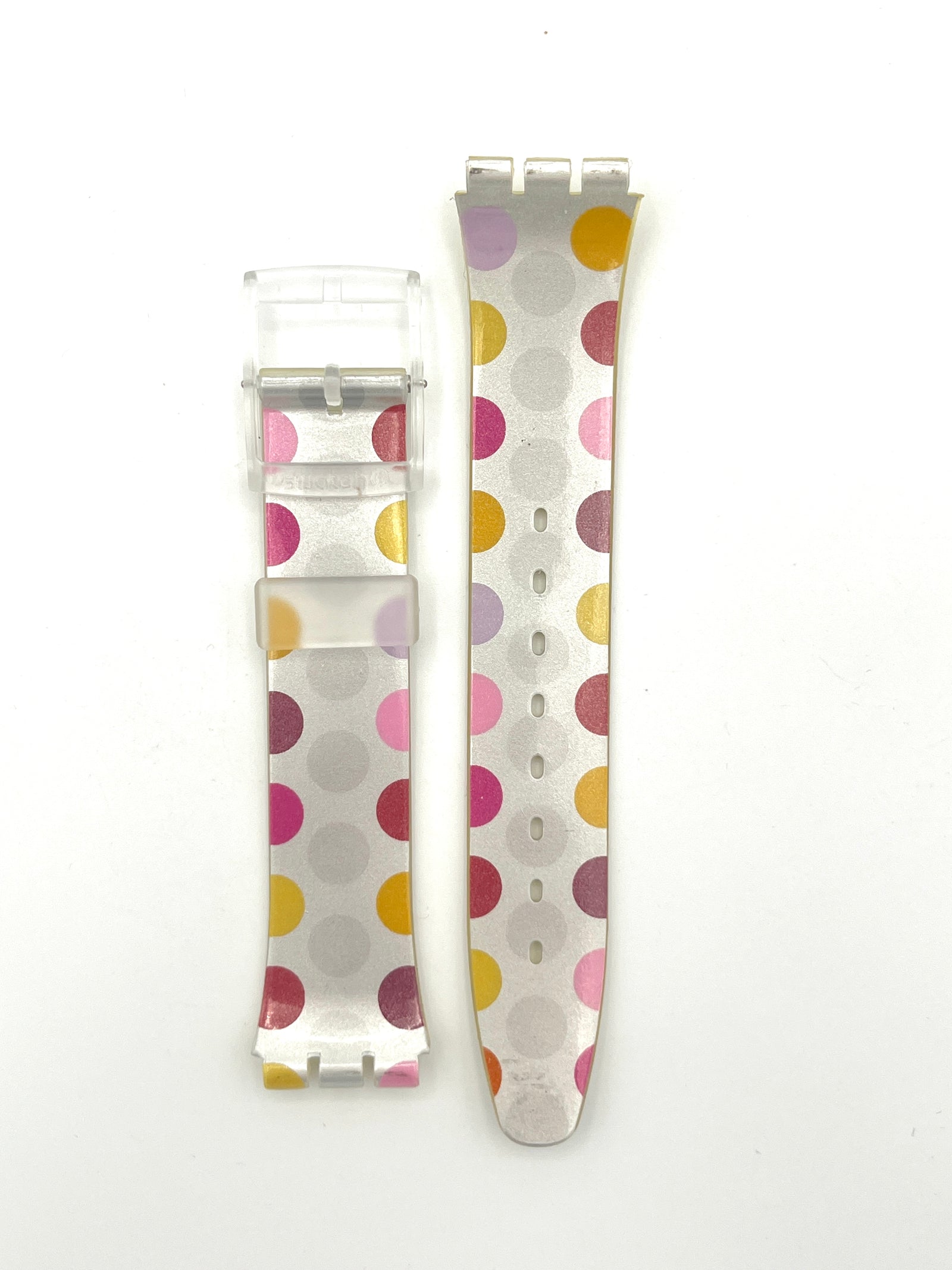 Correa de repuesto Swatch de 17 mm Gent MELTING SPOT AGE125 (2004)