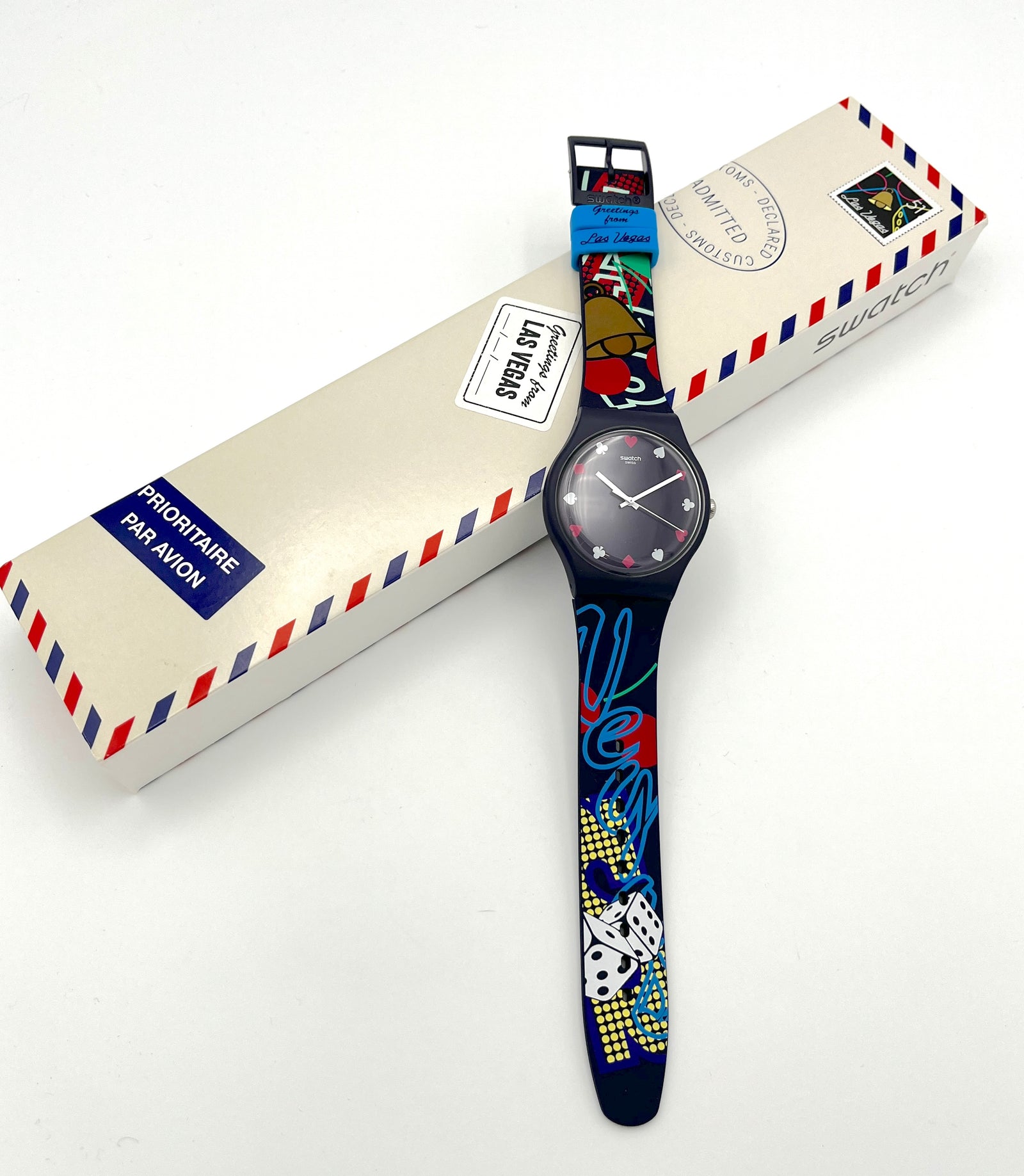 Swatch New Gent WHAT HAPPENS IN VEGAS - Destino LAS VEGAS SUOZ234 (2016)