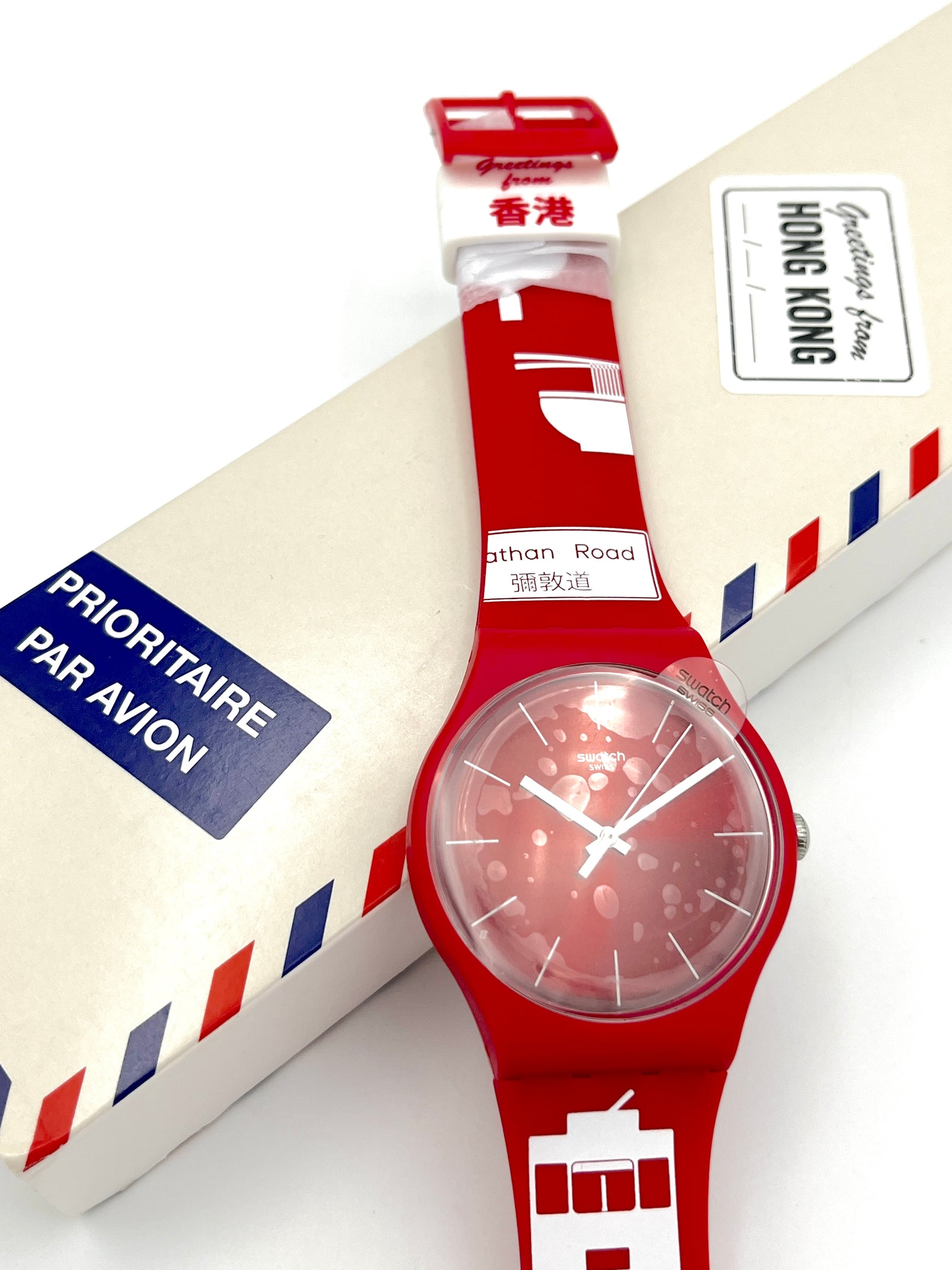Swatch New Gent FLOWER BAY - Destino HONG KONG SUOZ232 (2017)