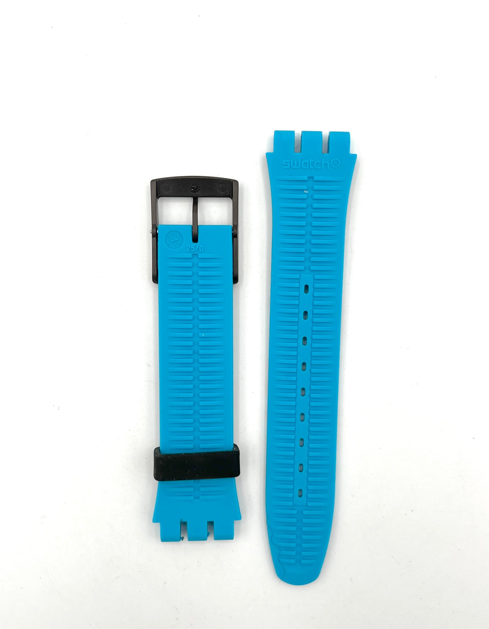 Correa de repuesto Swatch de 19 mm New Gent COFFEE BLUE-S ASUOC106 (2017)