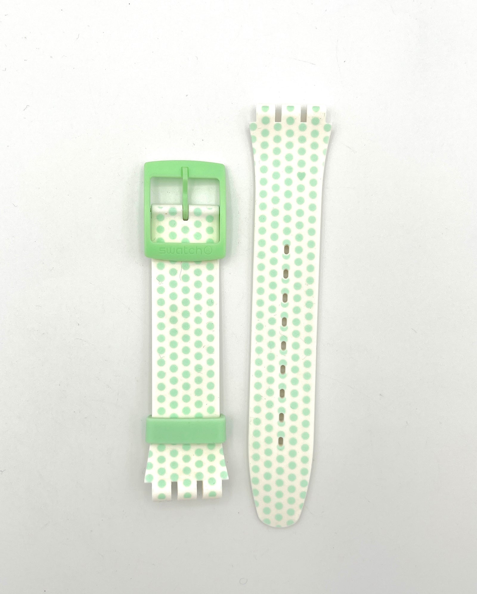 Correa de repuesto Swatch de 19 mm New Gent MINT LOVE ASUOG108 (2015)
