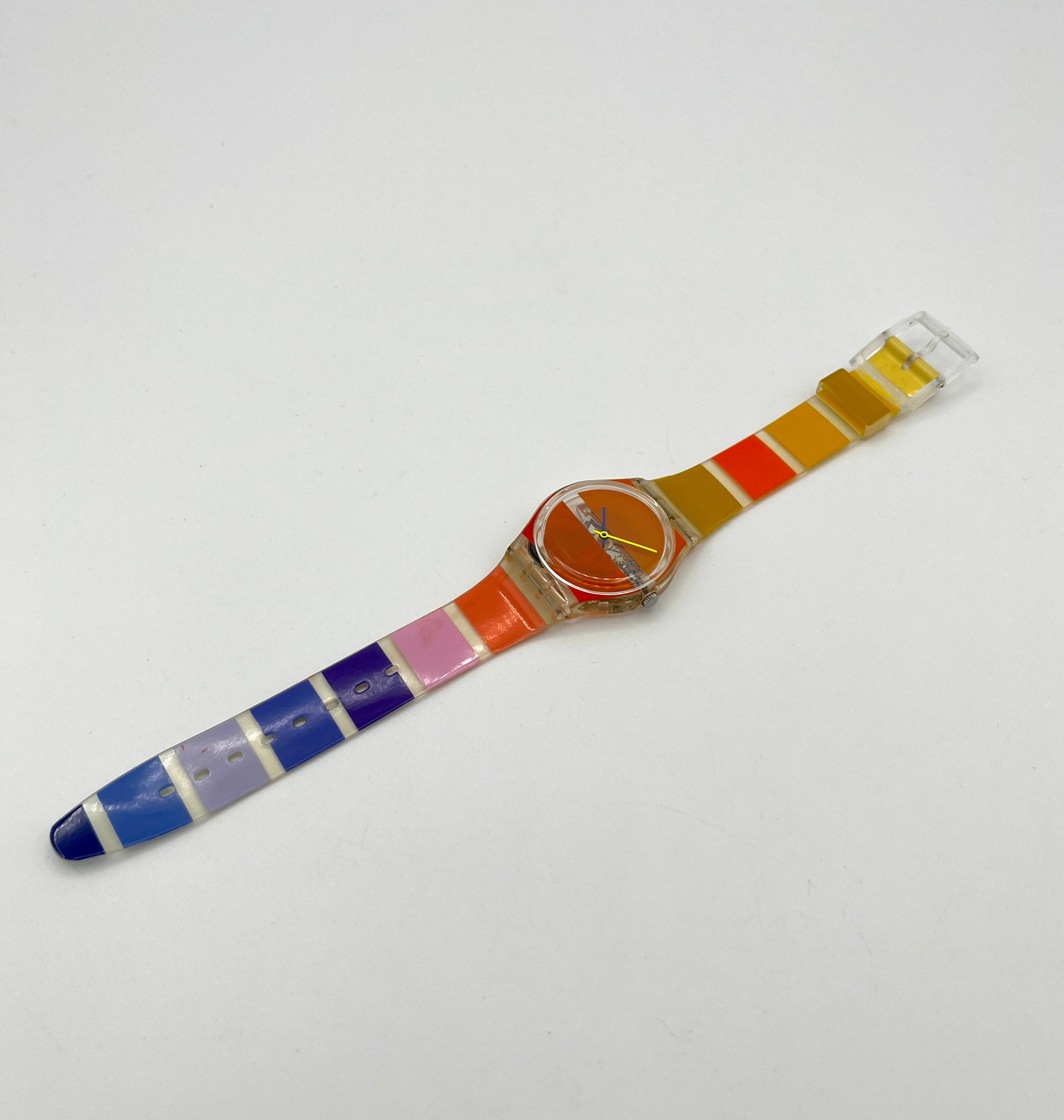 Swatch Gent ORANGE PAINTED TIME GK378 (2002)