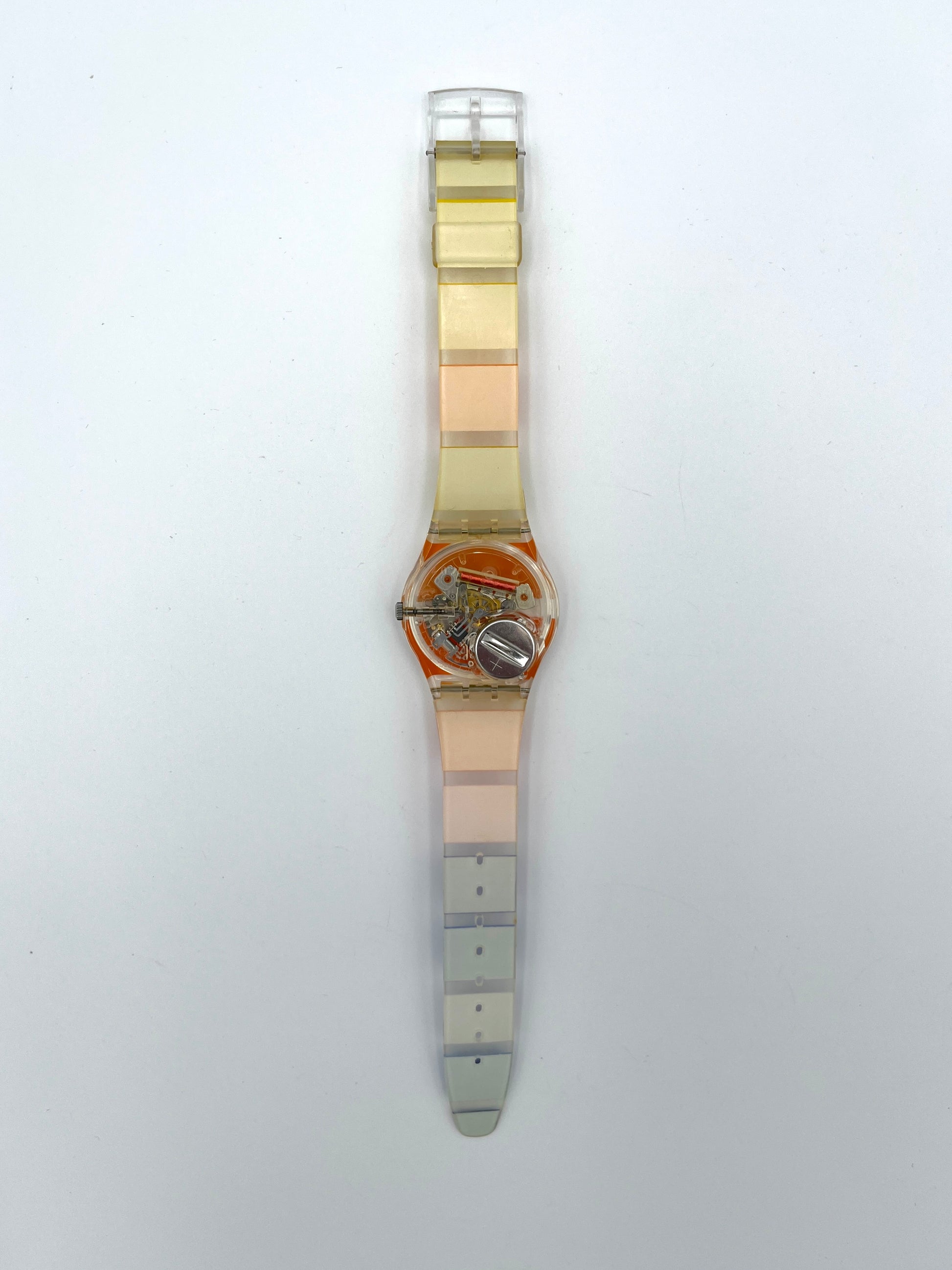 Swatch Gent ORANGE PAINTED TIME GK378 (2002)