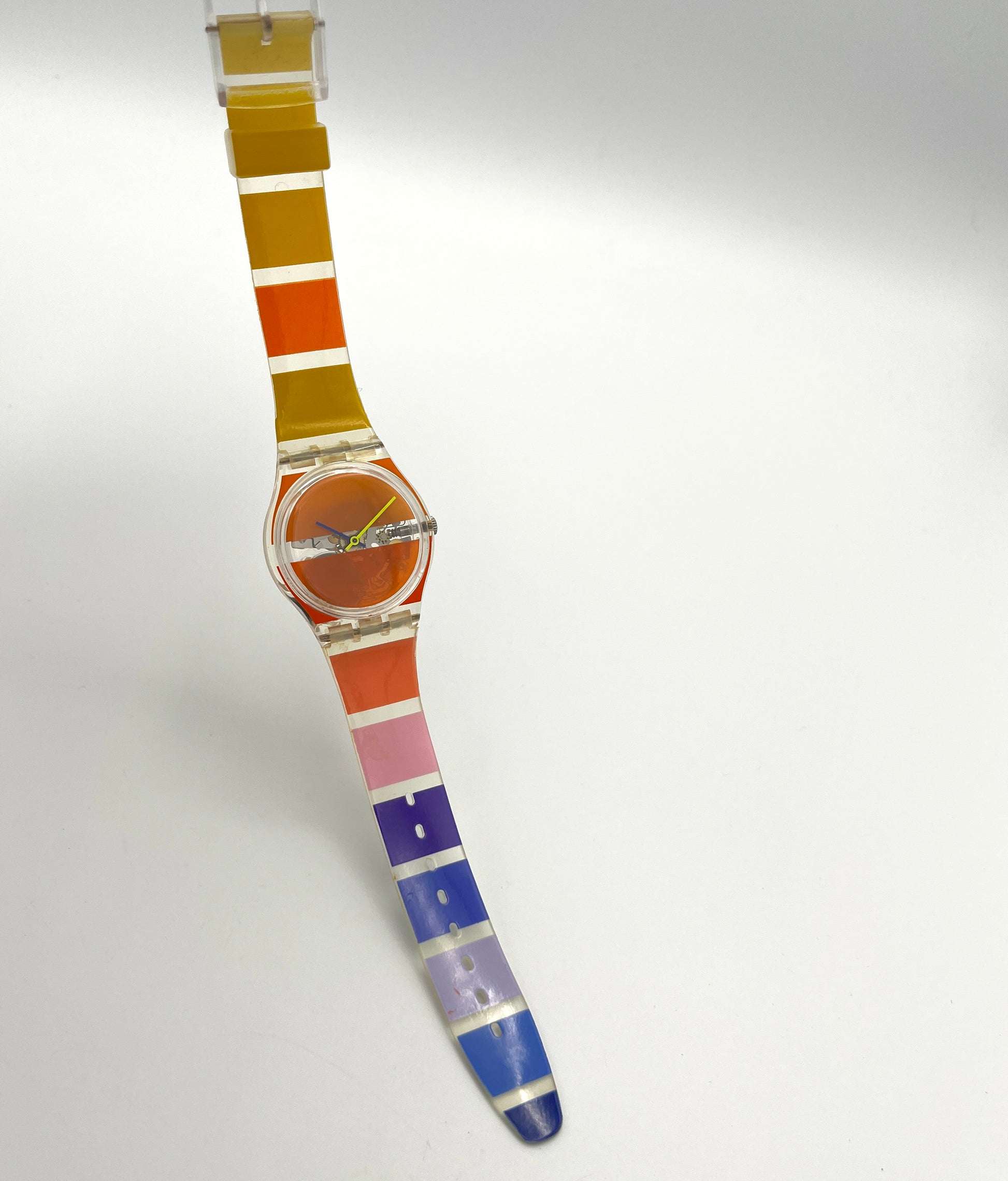 Swatch Gent ORANGE PAINTED TIME GK378 (2002)