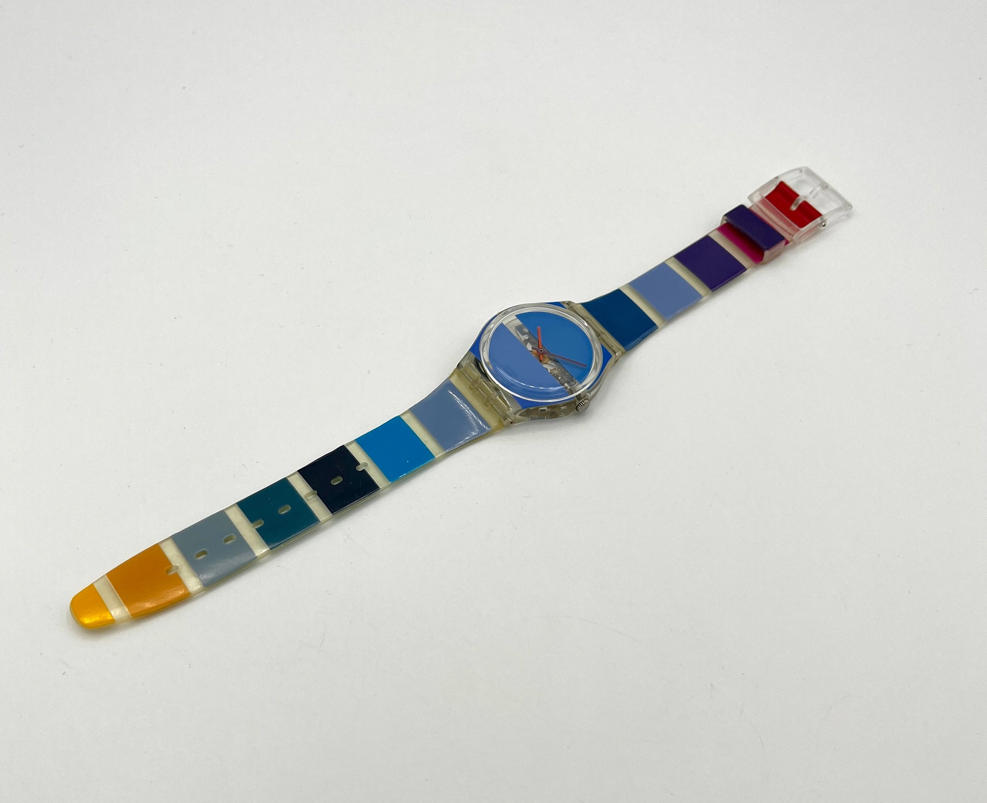 Swatch Gent Blue Painted Time by Stephen Dean GK376 (2002)