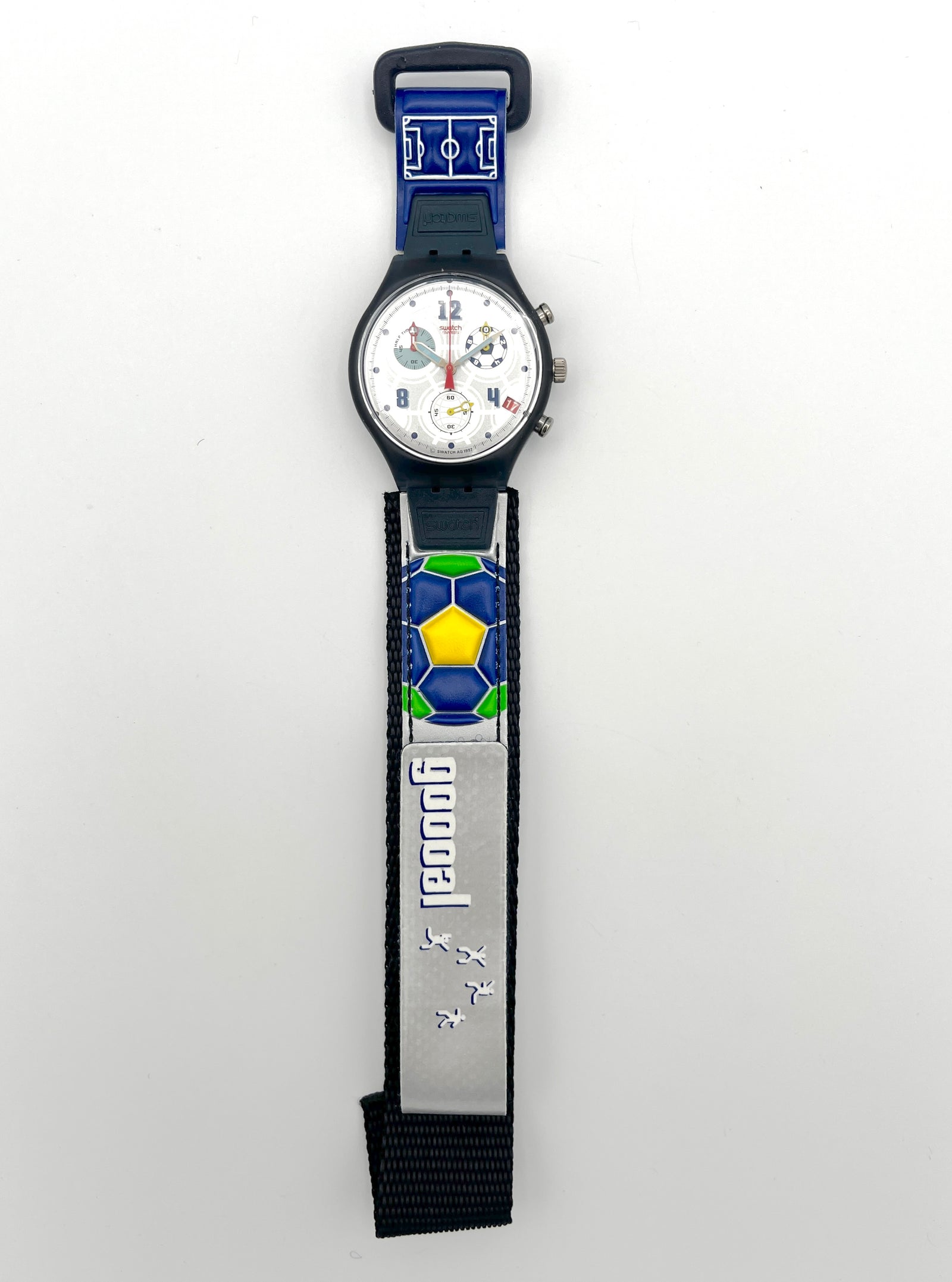 Swatch Chrono GOOOAL BRASIL SCZ401BR (1998)