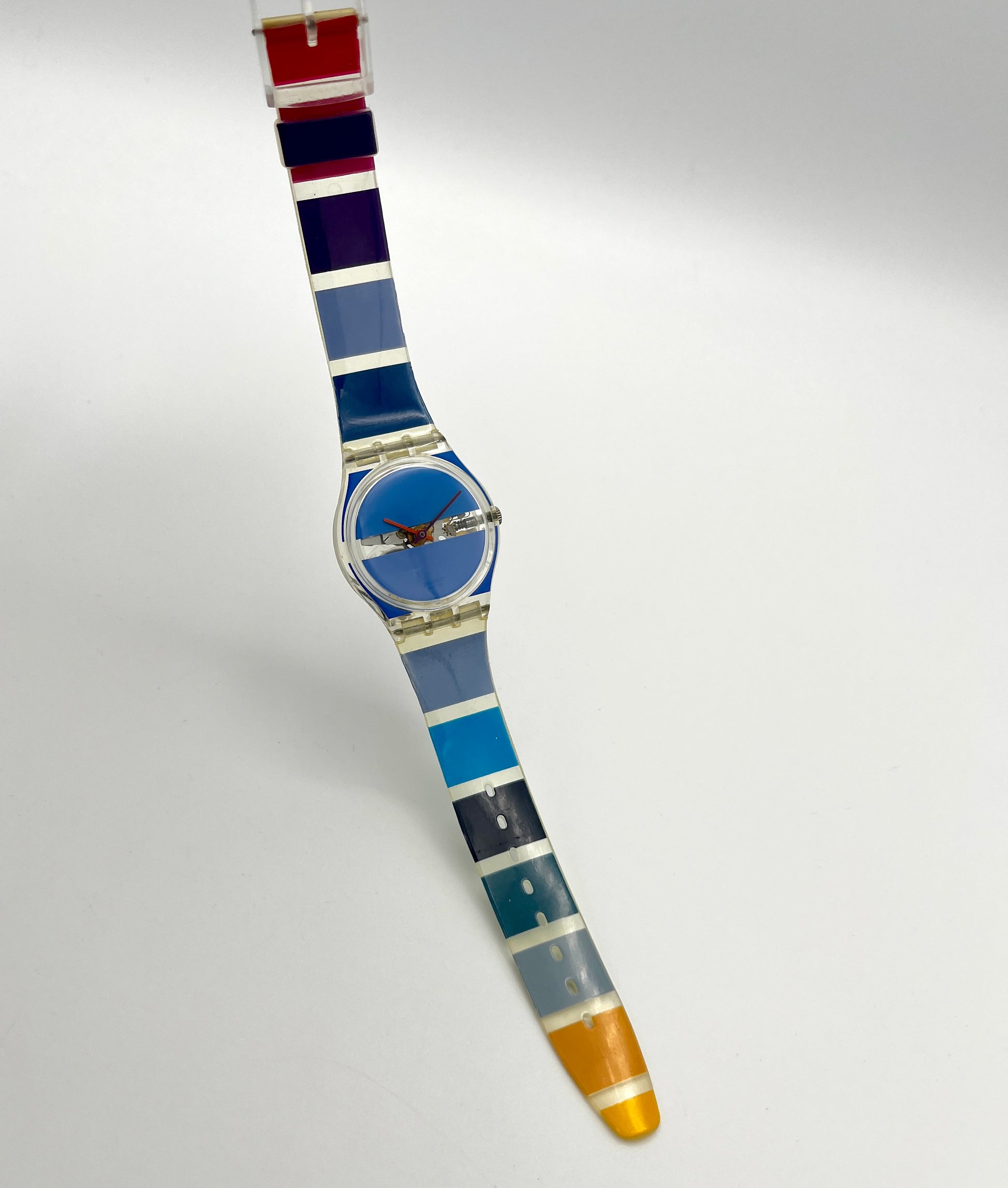 Swatch Gent Blue Painted Time by Stephen Dean GK376 (2002)