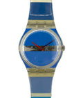 Swatch Gent Blue Painted Time by Stephen Dean GK376 (2002)