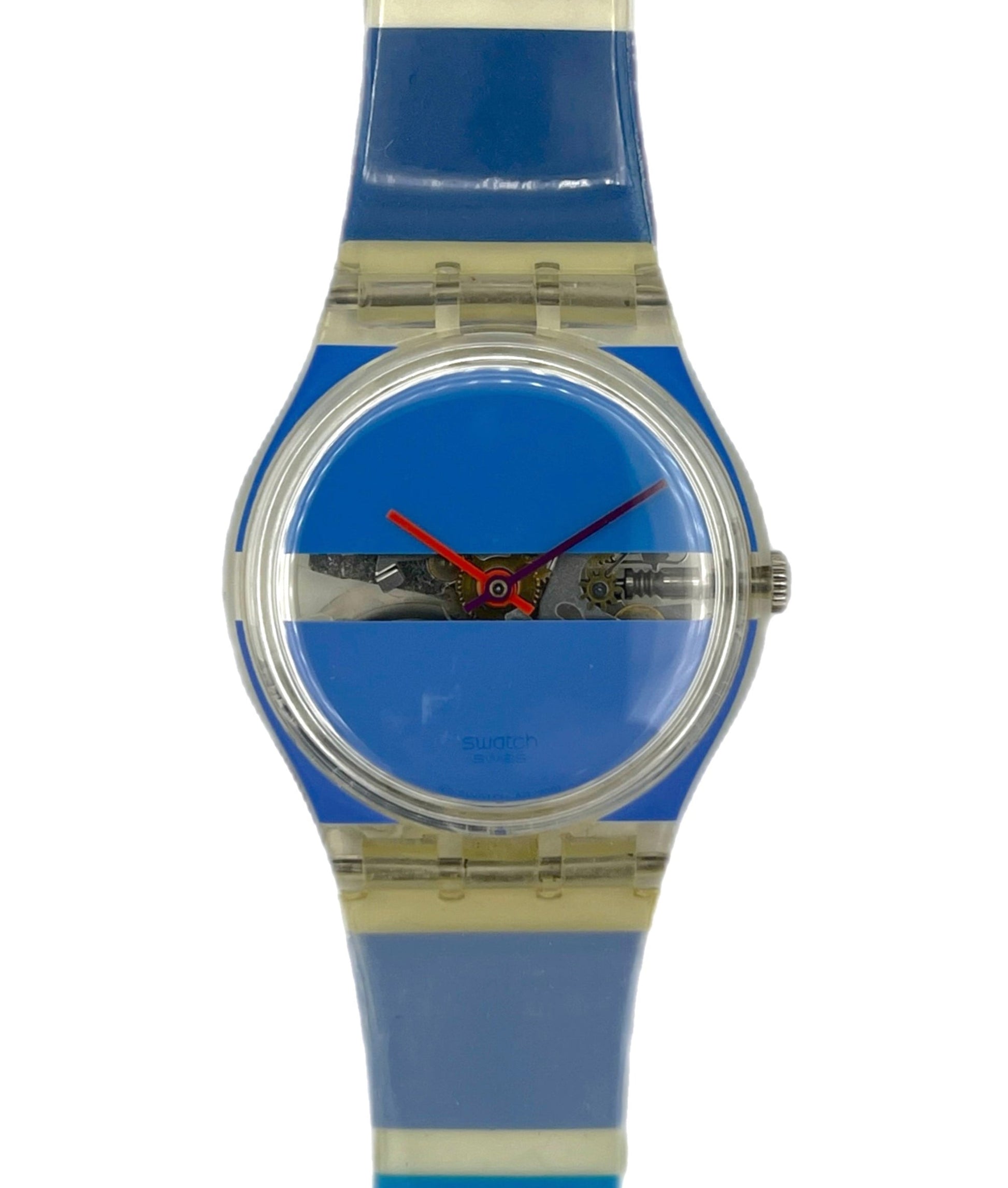 Swatch Gent Blue Painted Time by Stephen Dean GK376 (2002)