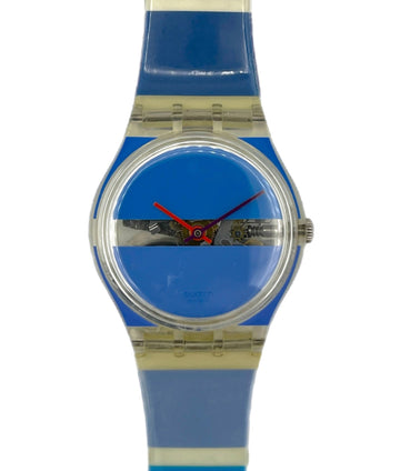 Swatch Gent Blue Painted Time by Stephen Dean GK376 (2002)