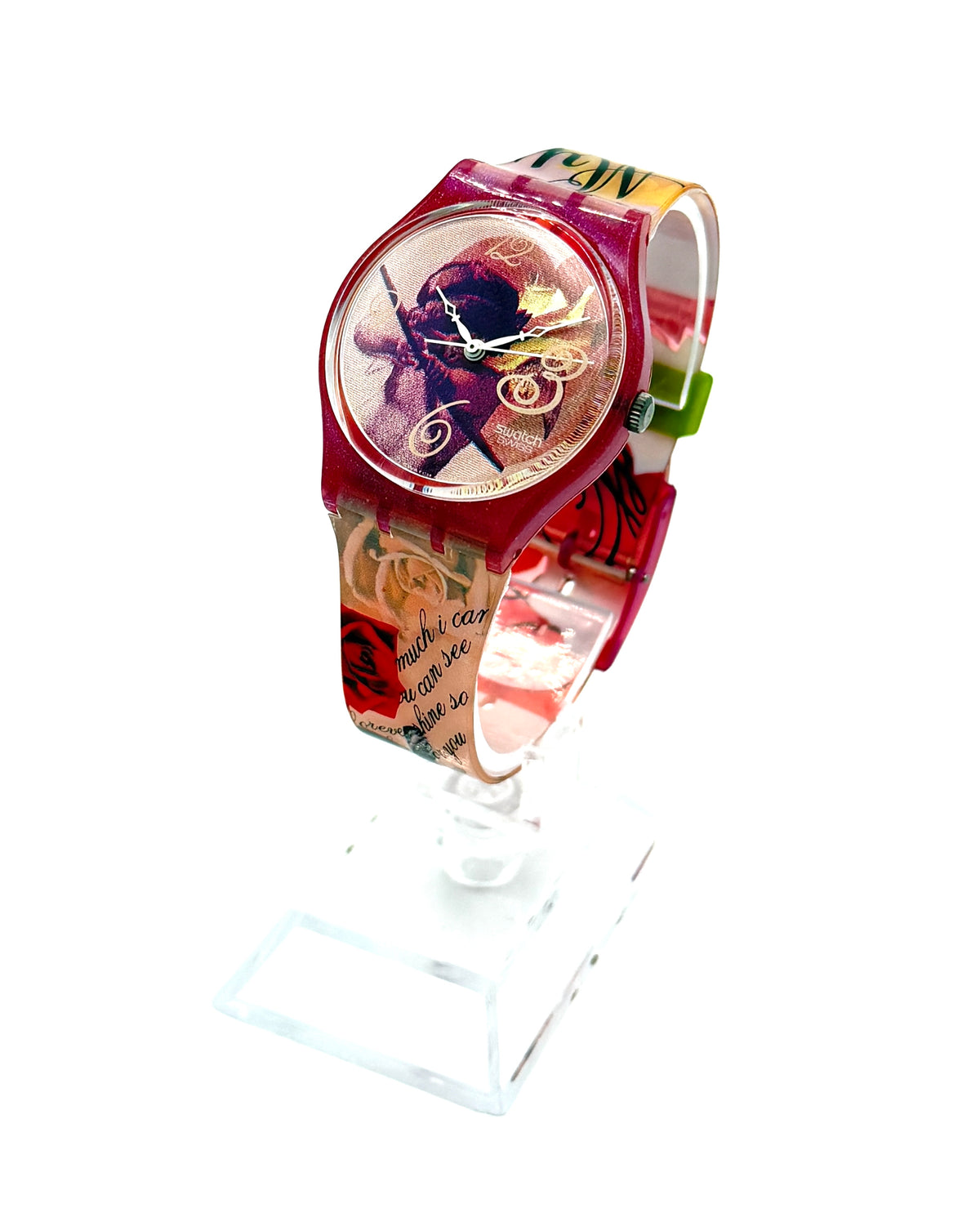 Swatch Gent 360º ROSSO SUR BLACKOUT GZ119 (1991)