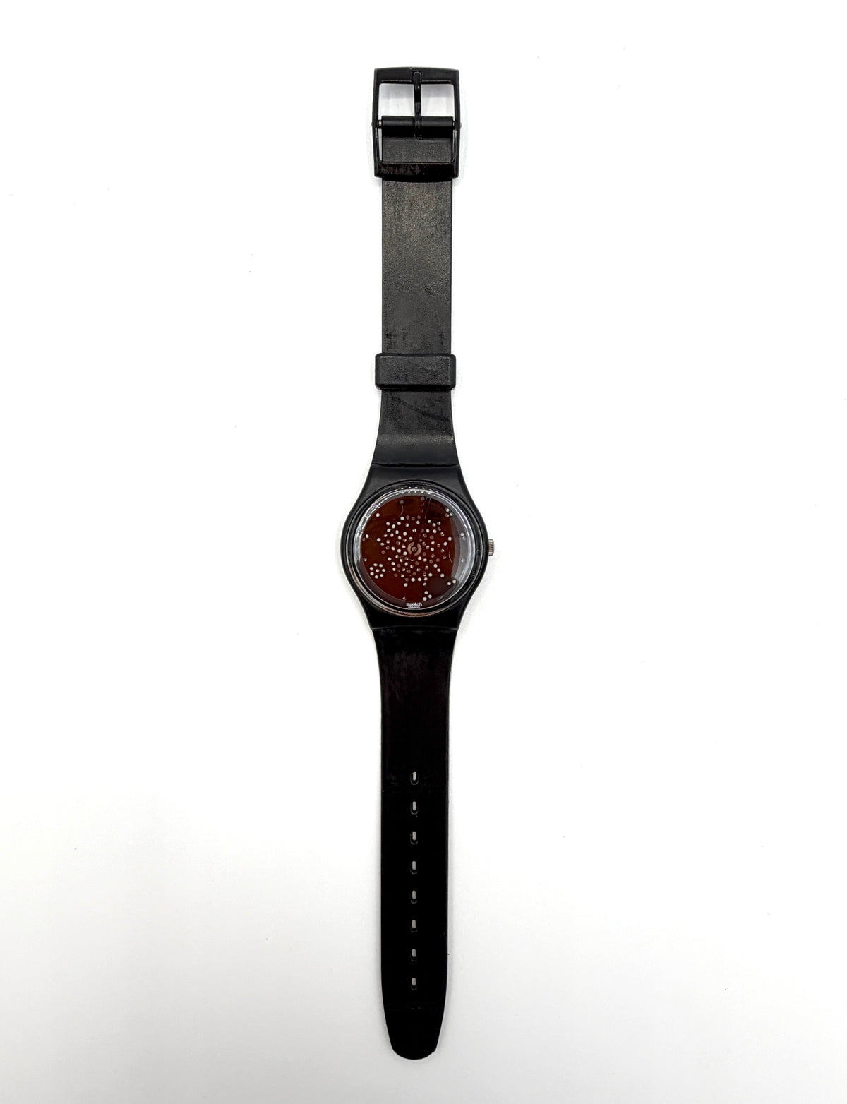 Swatch Gent Artist Special LE TEMPS PONCTUÉ by Pol Bury GZ110 (1988)
