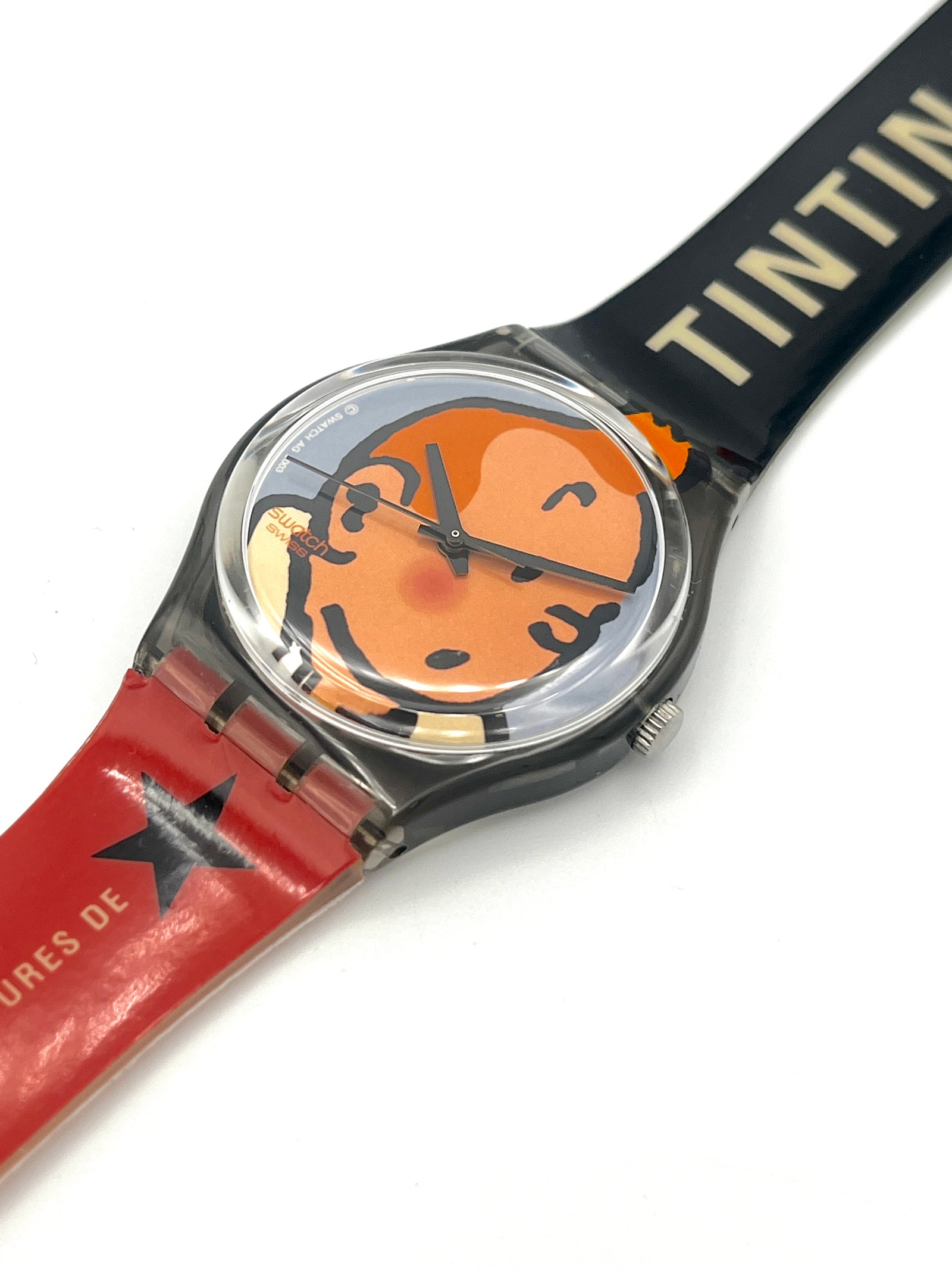 Swatch Gent Las Aventuras de TINTÍN GM165 (2004)