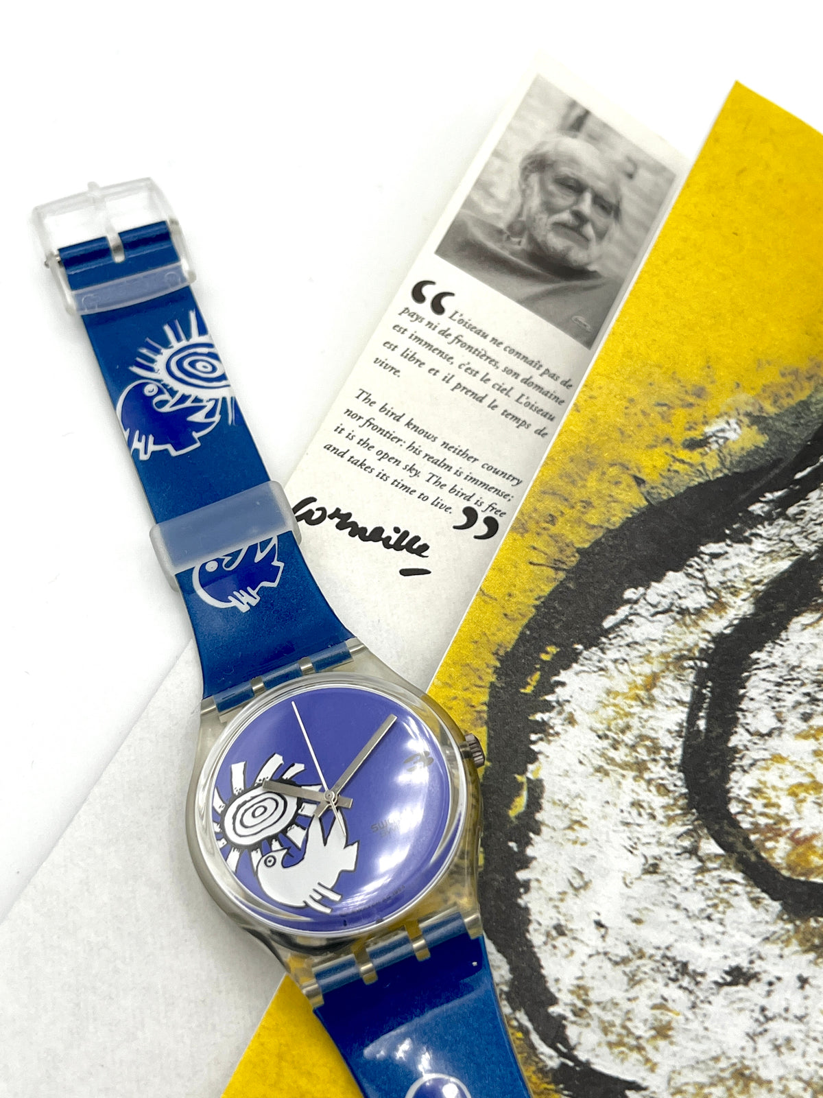 Swatch Gent Artist VIVE LA PAIX de Corneille GK206 (1995)