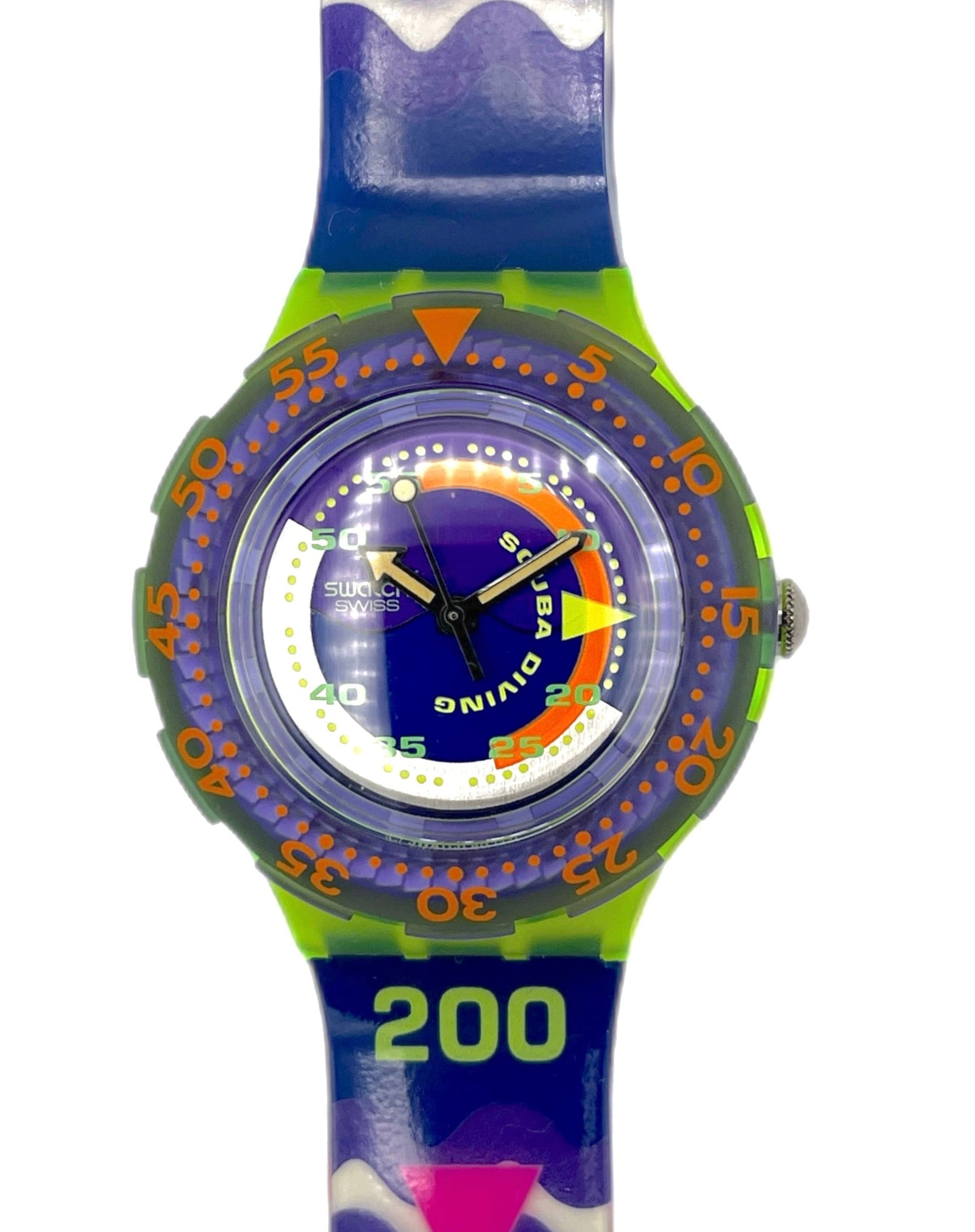 Swatch Scuba 200 COMING TIDE SDJ100 (1992)