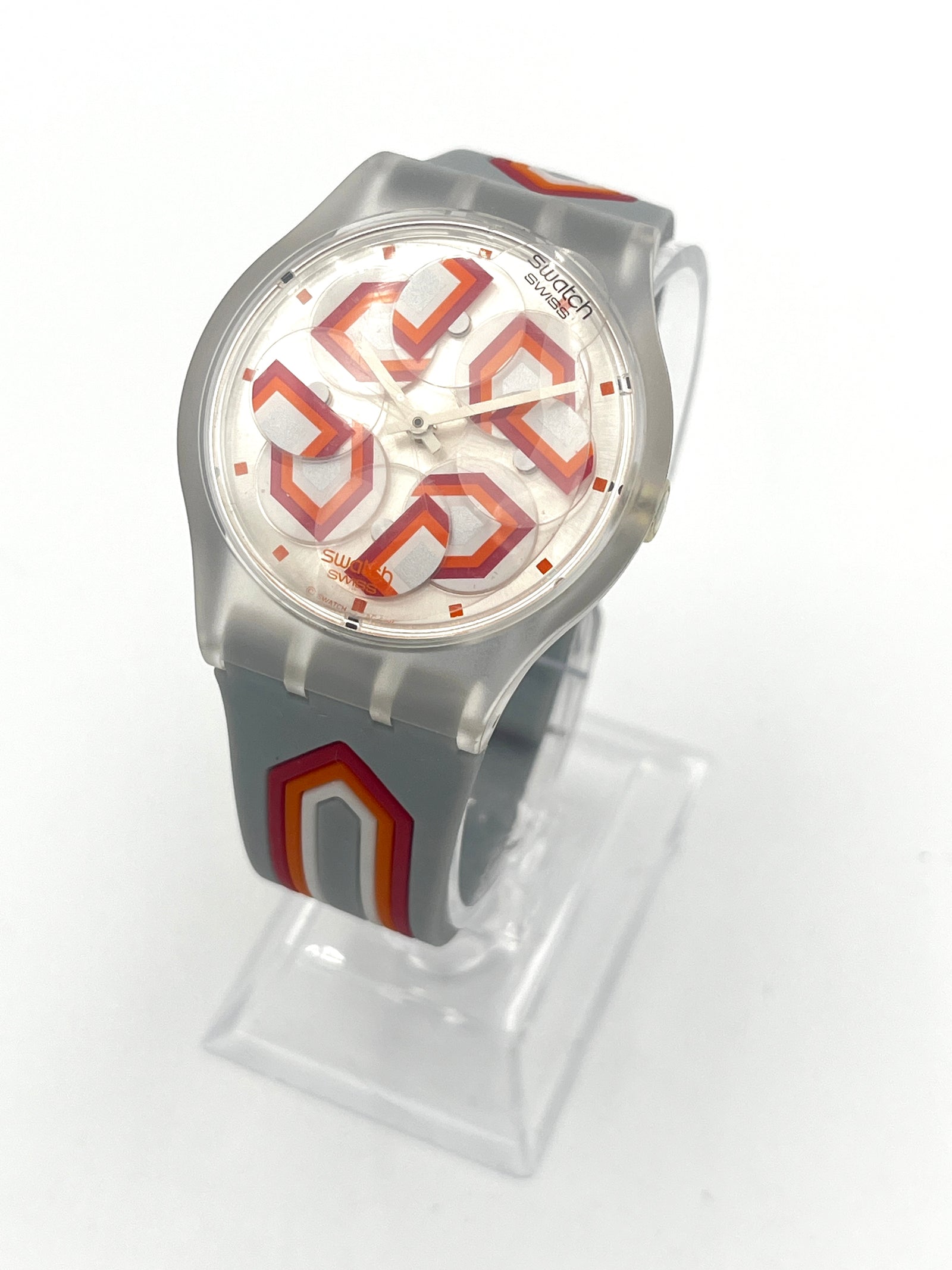 Swatch Puzzle Motion MOVING FLOWER SUPK100 (2007)