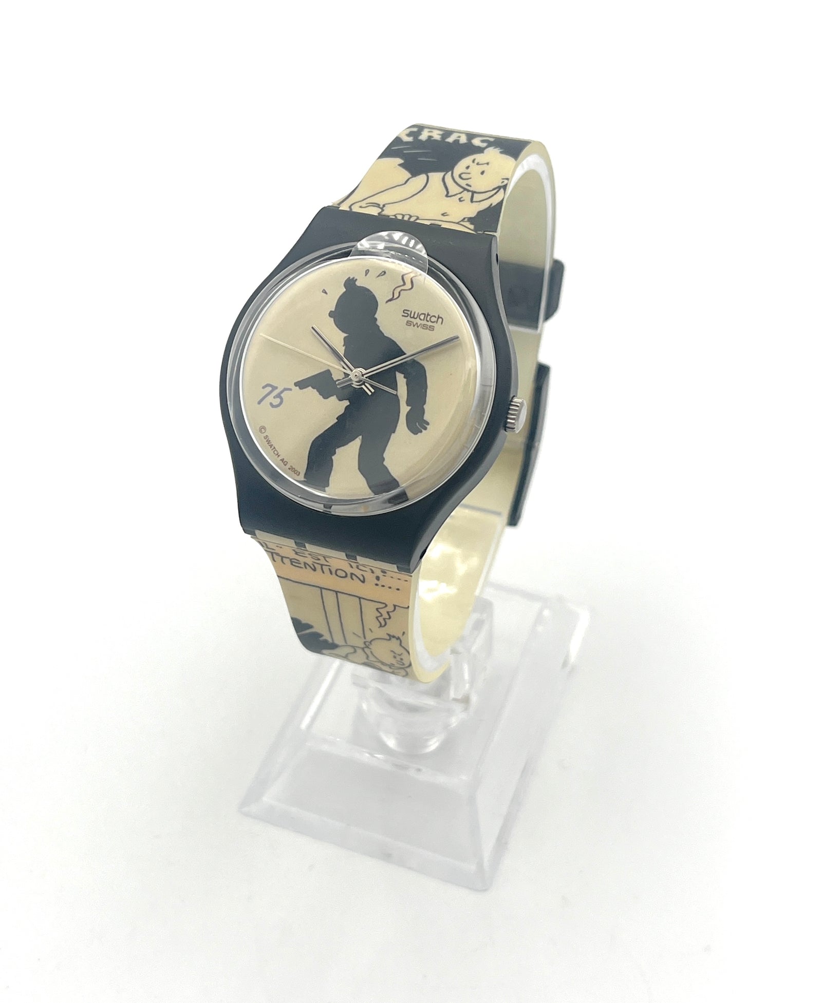 Swatch Gent Special Feliz Cumpleaños TINTÍN GZ187 (2004)