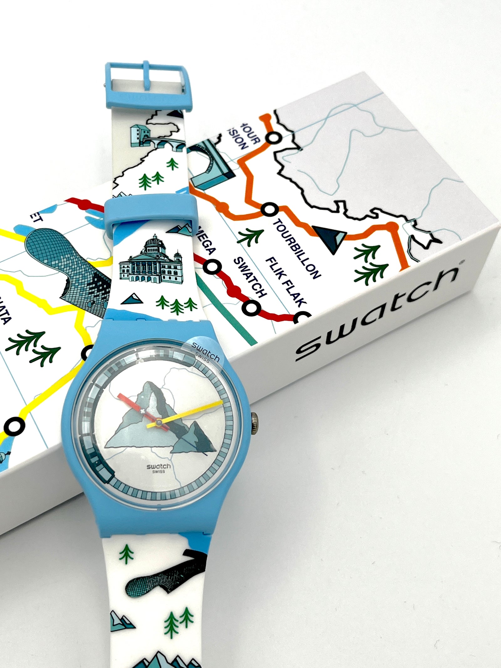 Swatch New Gent Edición Especial para Accionistas SWISS RIDE SO32Z108 (2024)