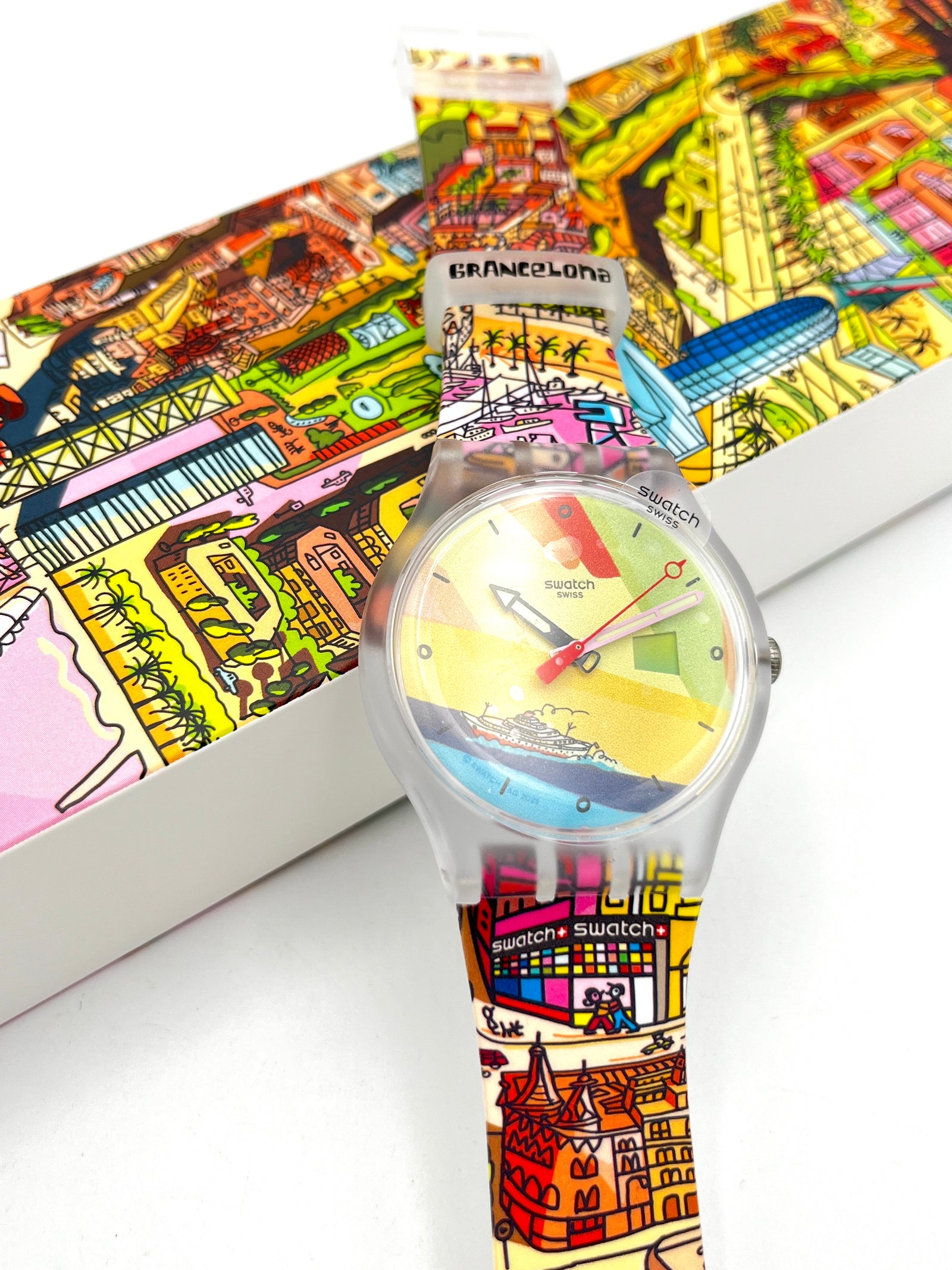 Swatch New Gent GRANCELONA - BARCELONA Destino de Arte Especial SO29Z708 (2026)