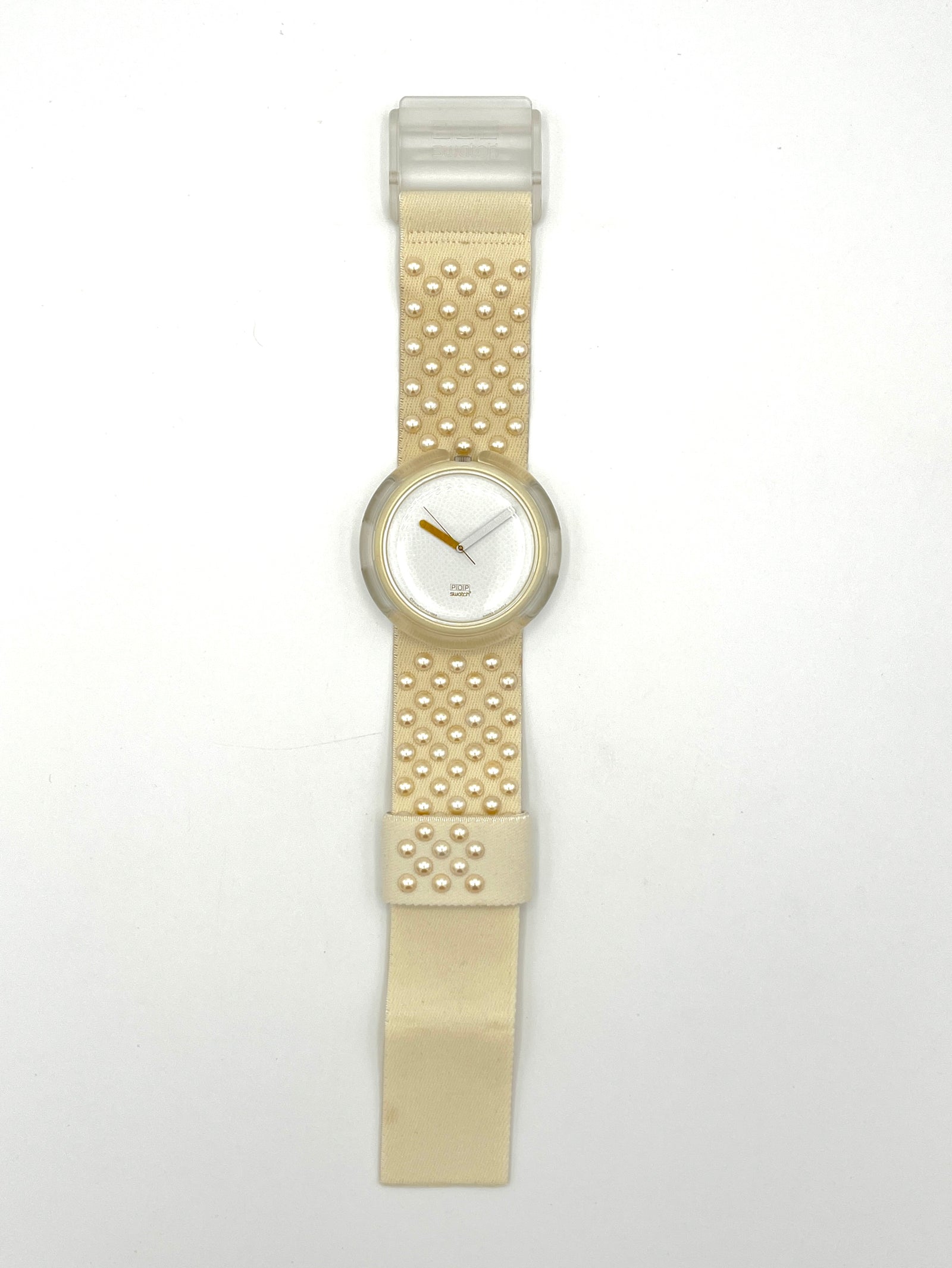 Pop Swatch BLANC DE BLANC PWBW104 (1989)