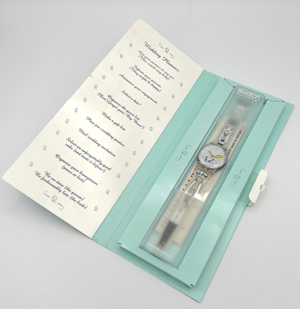 Swatch Gent WHITE WEDDING GV110pack (1999)